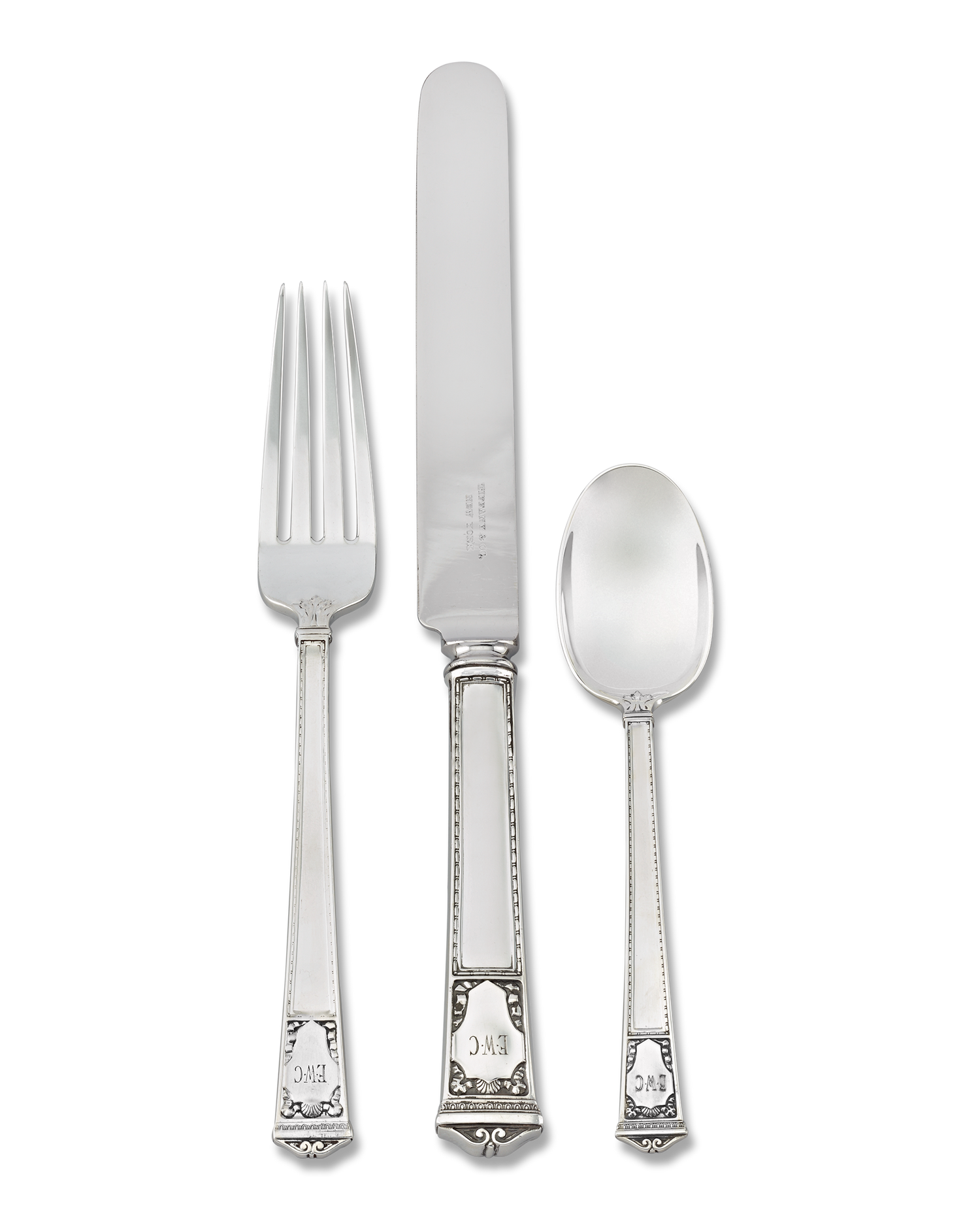 Tiffany & Co. San Lorenzo Silver Flatware Service, 248 Pieces