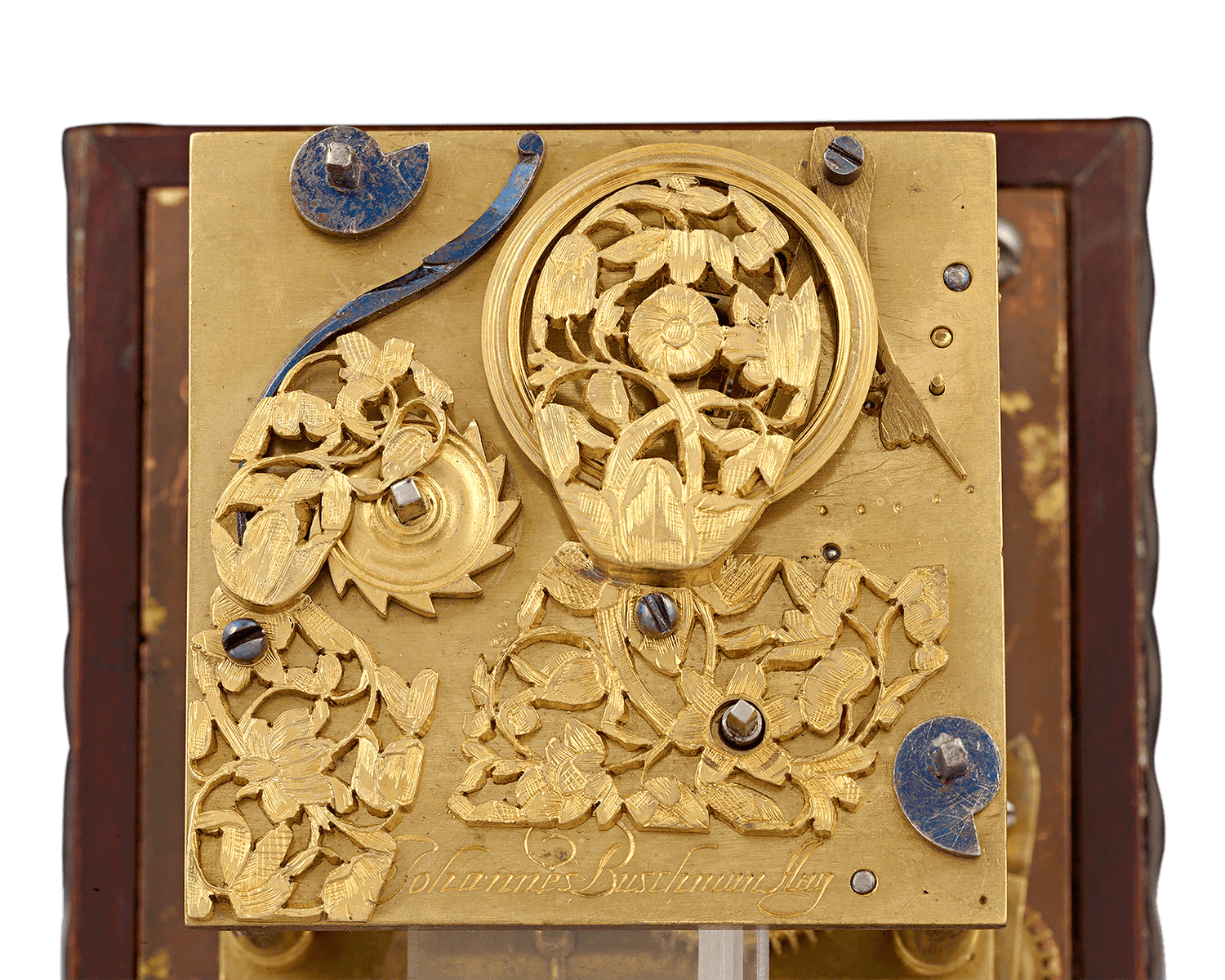Buschman Minerva German Horizontal Table Clock