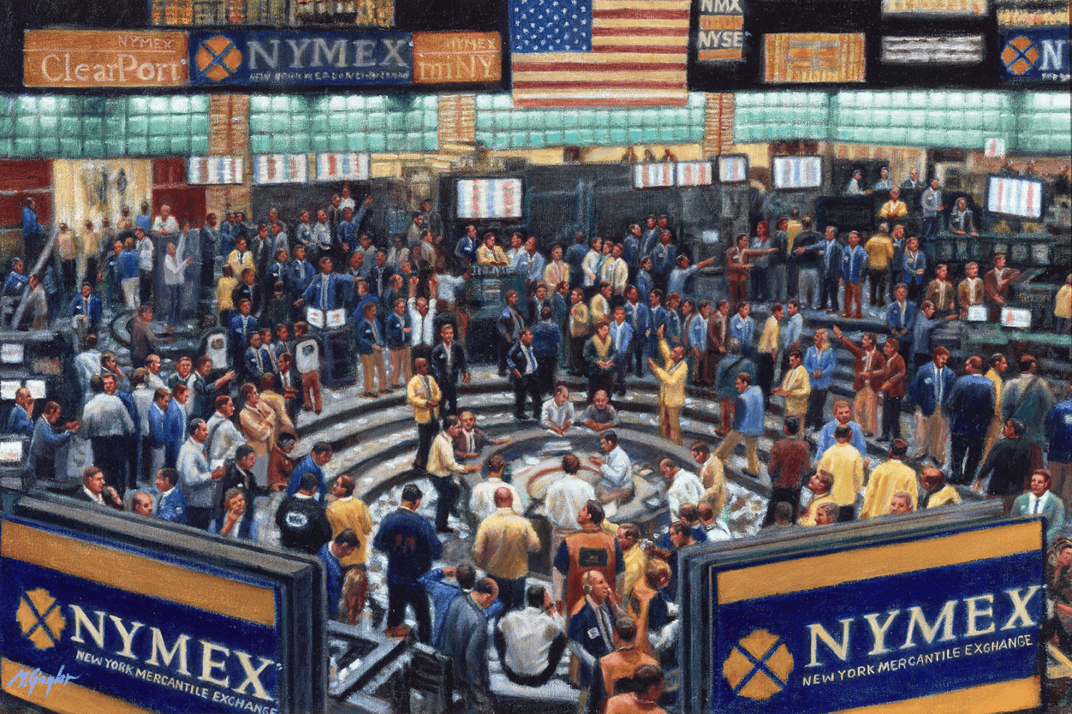 NYMEX Pure Energy Trading by Marcia Gaylor