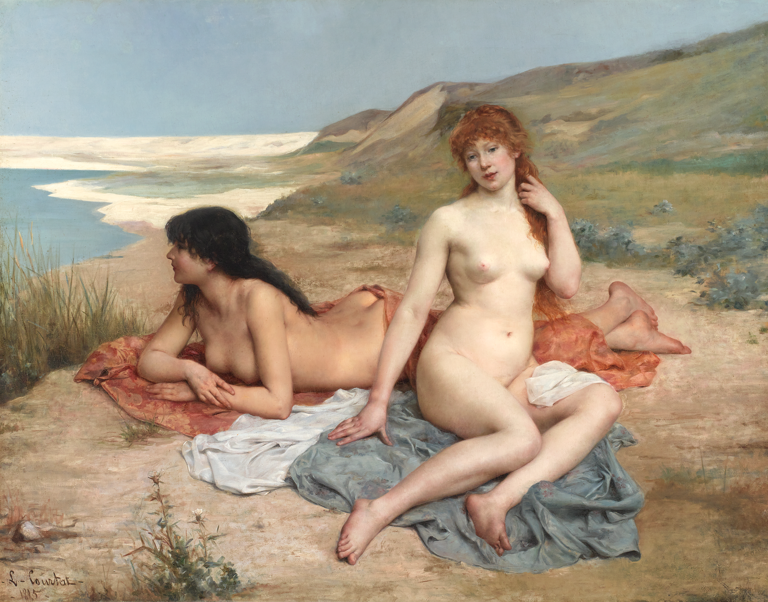 Baigneuses by Louis-Joseph Courtat