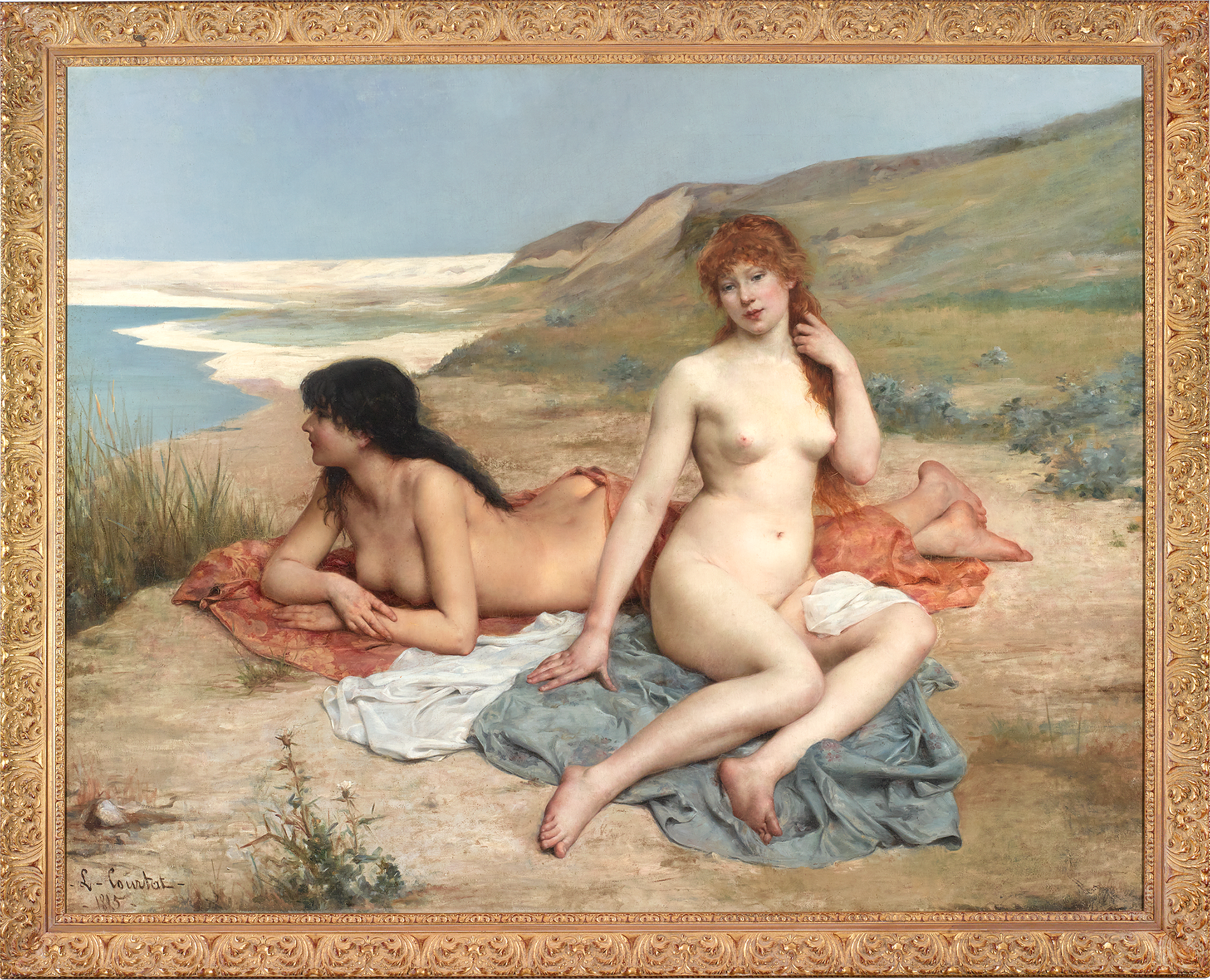 Baigneuses by Louis-Joseph Courtat