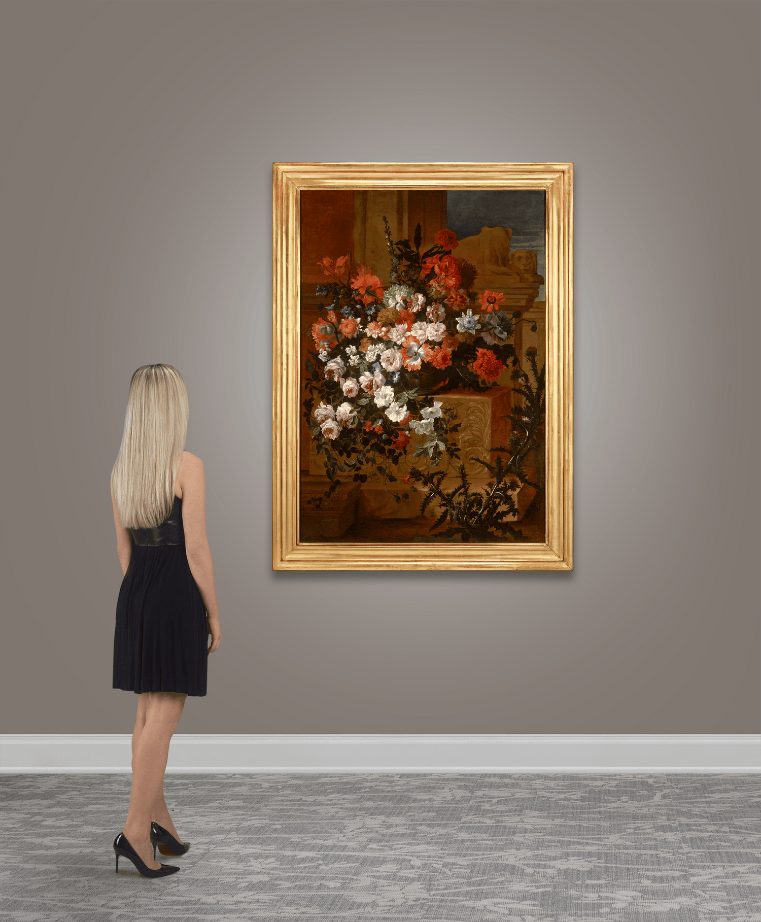 Still Life with Flowers by Jean-Baptiste Monnoyer