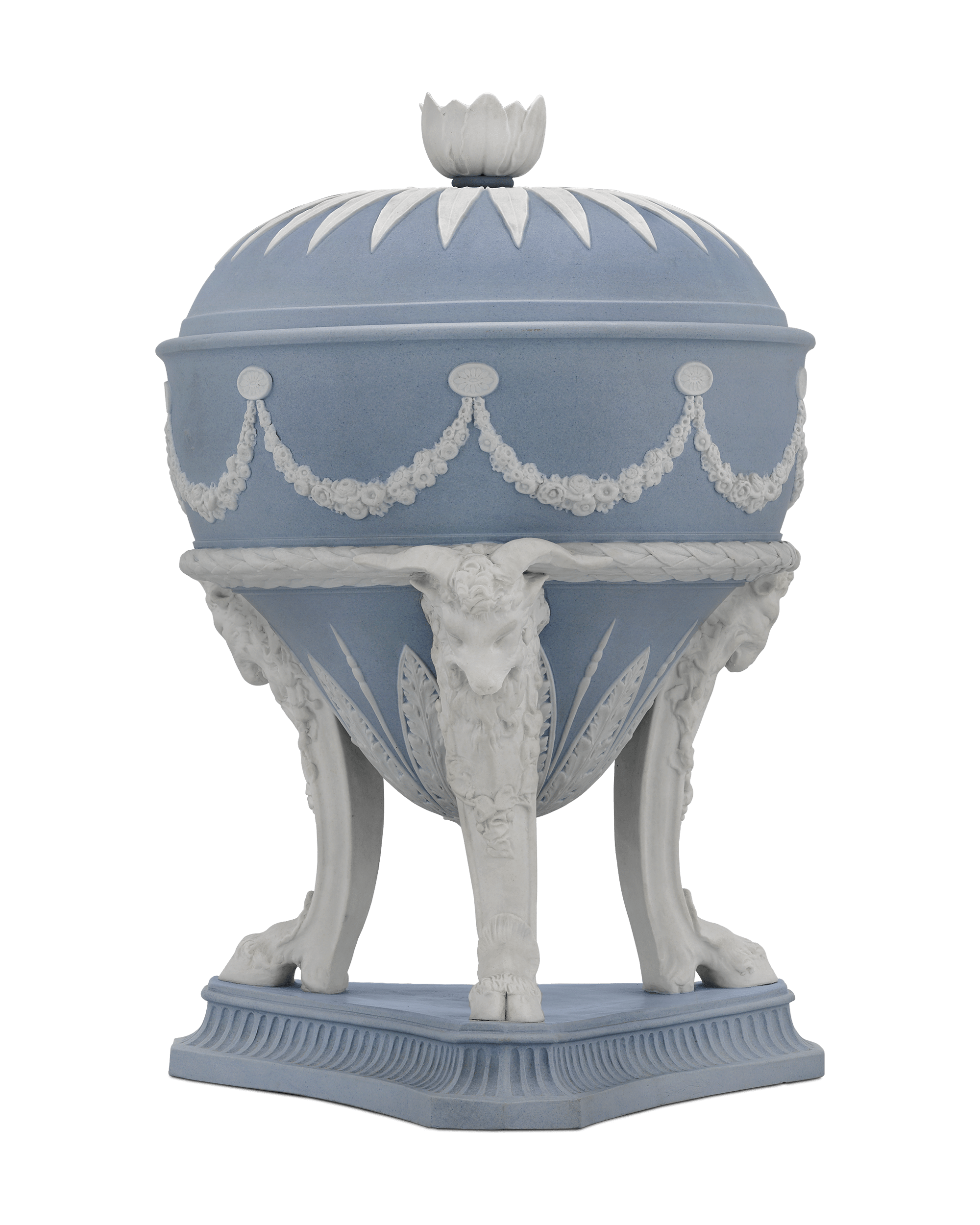 Jasperware Covered Vase by Wedgwood