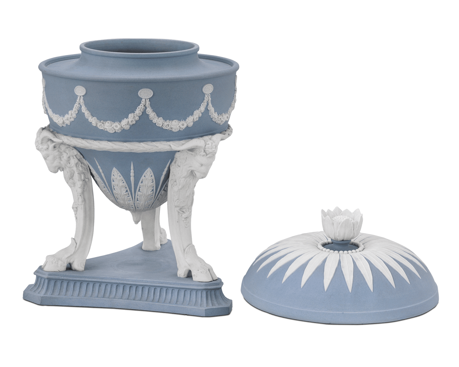 Jasperware Covered Vase by Wedgwood