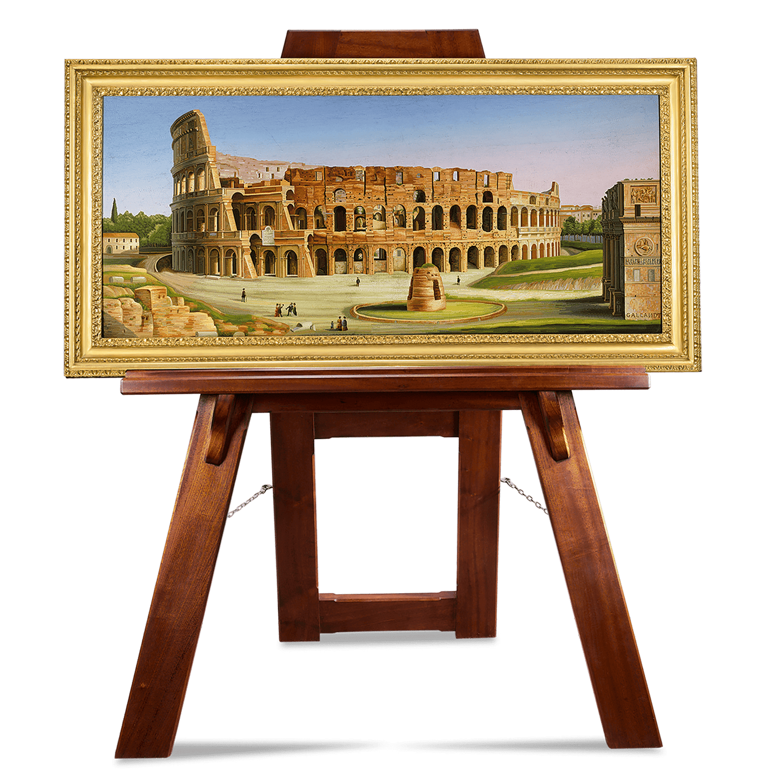 The Colosseum Micromosaic by Luigi Gallandt