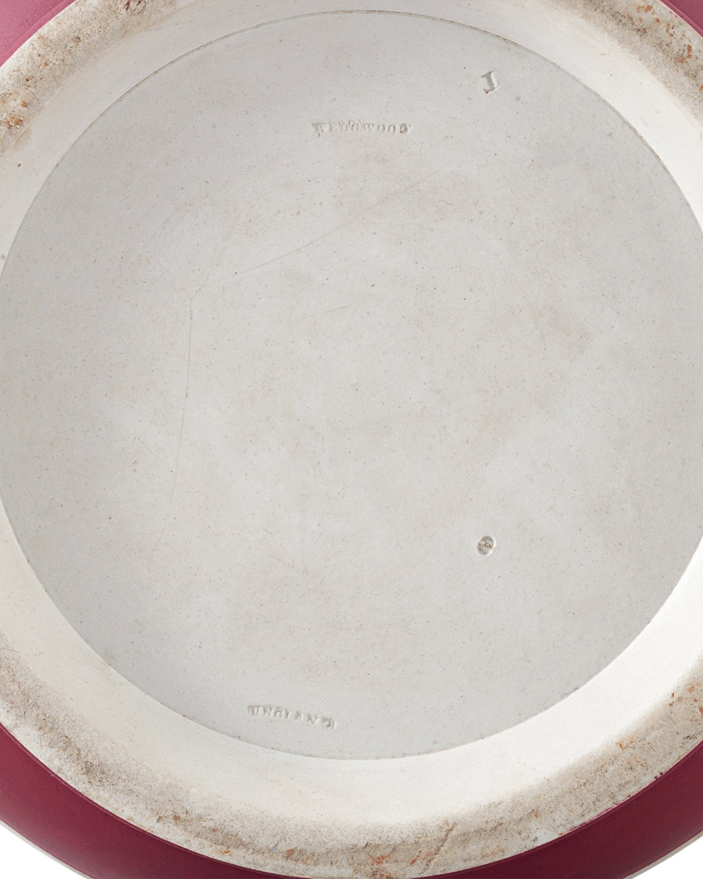 Wedgwood Crimson Jasper Jardinière