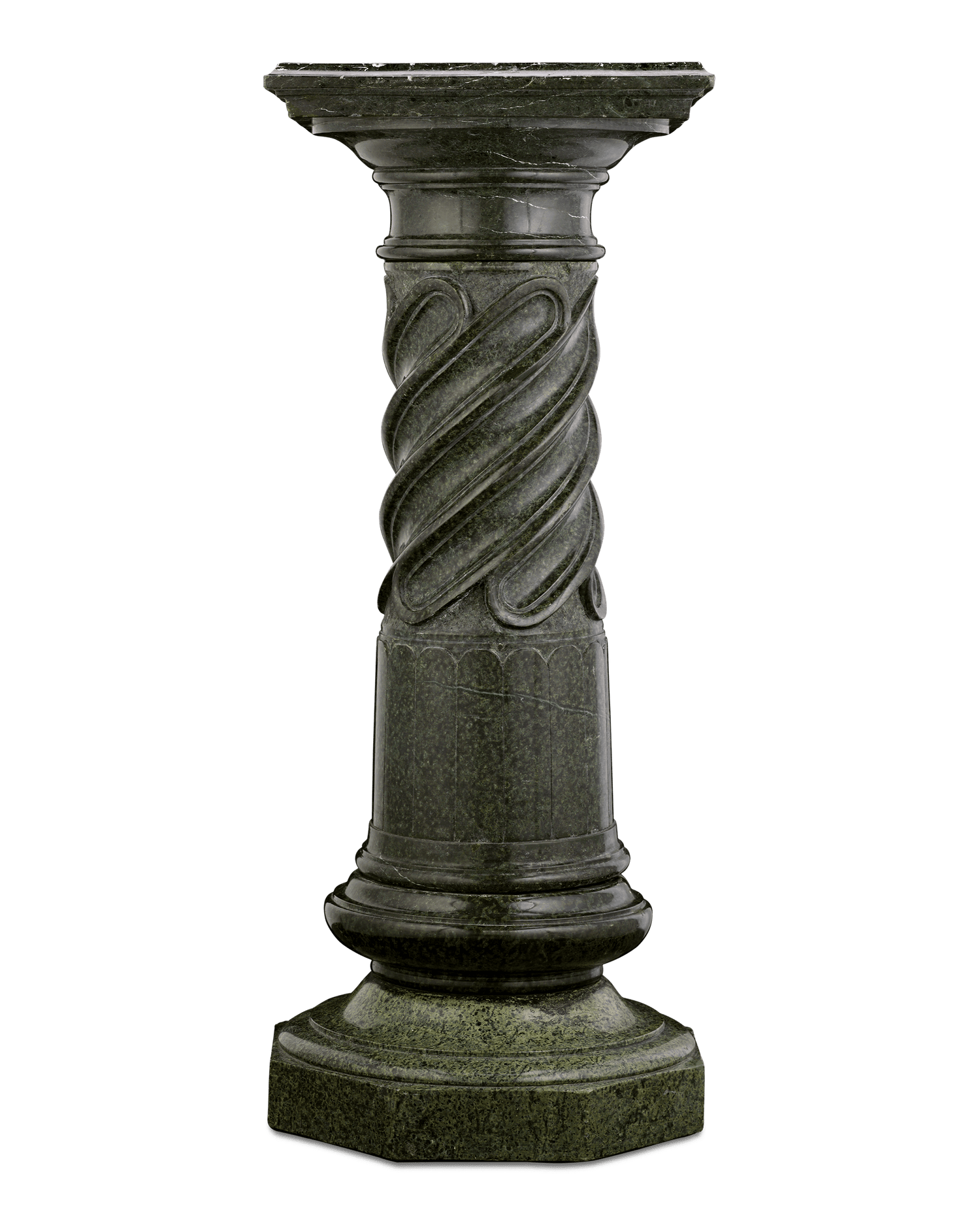 Serpentine Marble Column