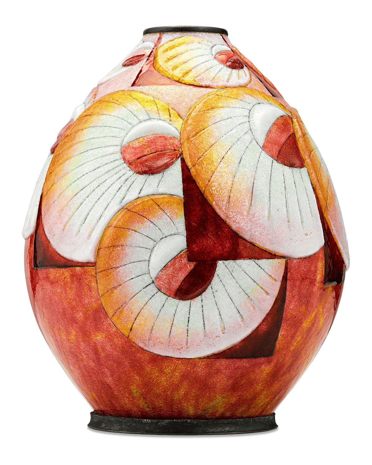 Sunburst Vase by Camille Fauré