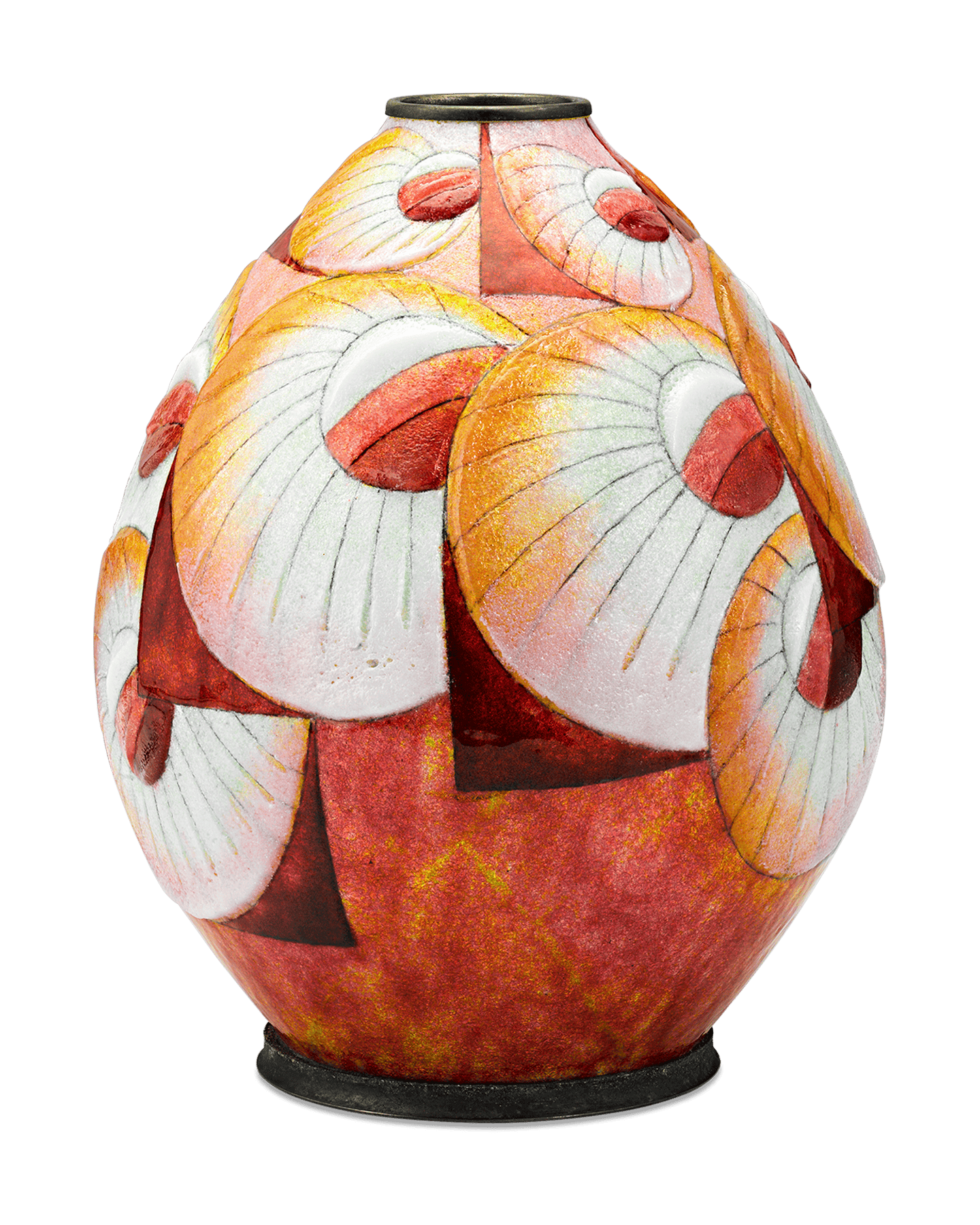 Sunburst Vase by Camille Fauré