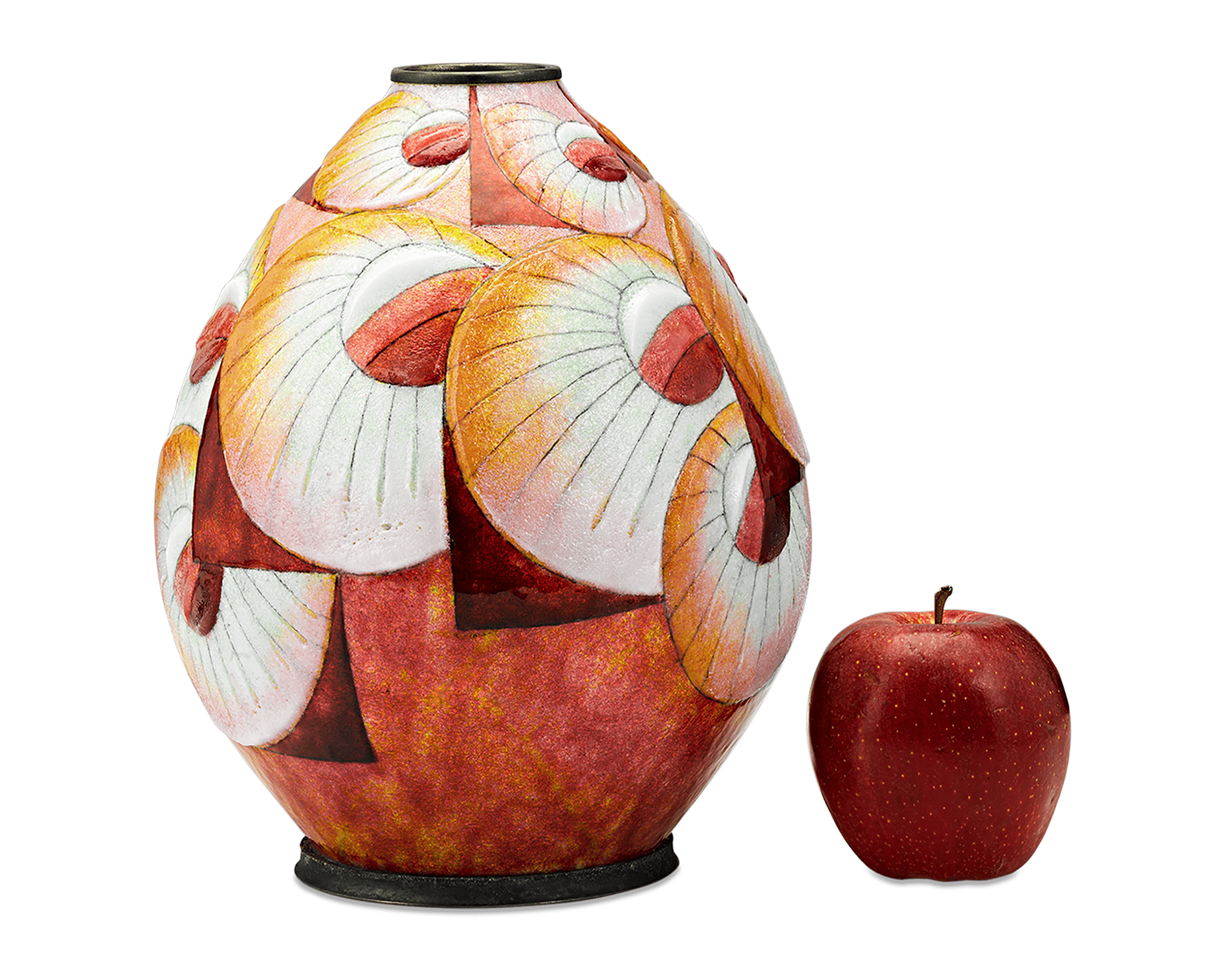 Sunburst Vase by Camille Fauré