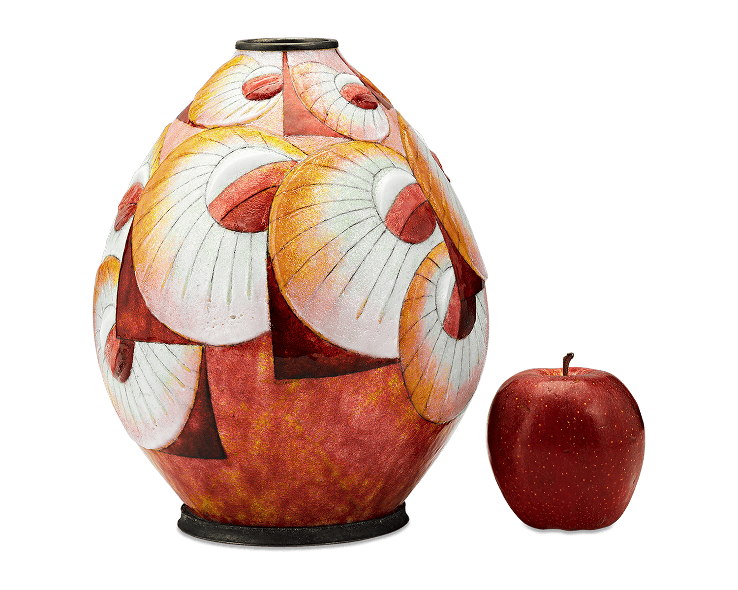 Sunburst Vase by Camille Fauré