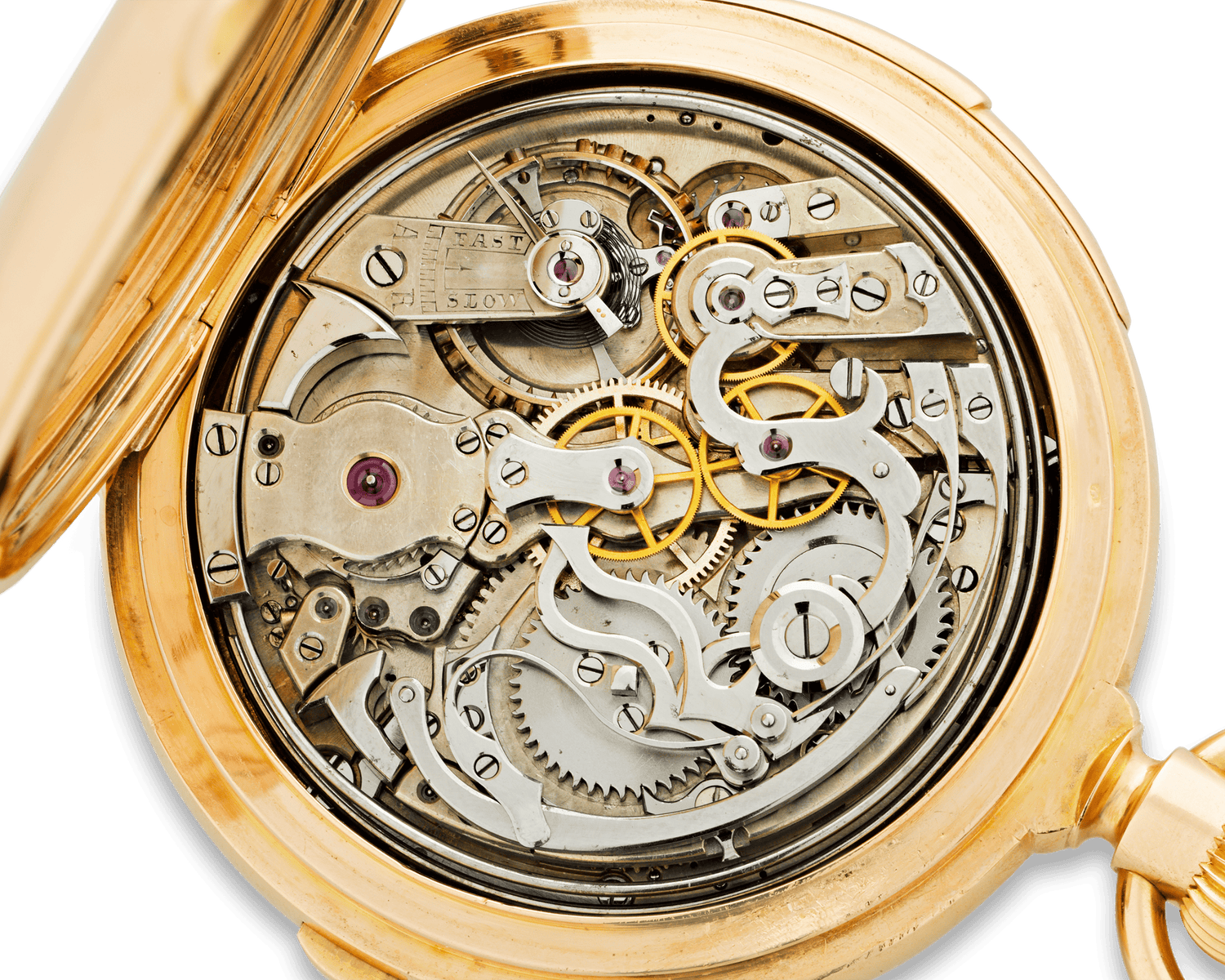 Perpetual Calendar Chronograph Pocket Watch by Redard & Co.