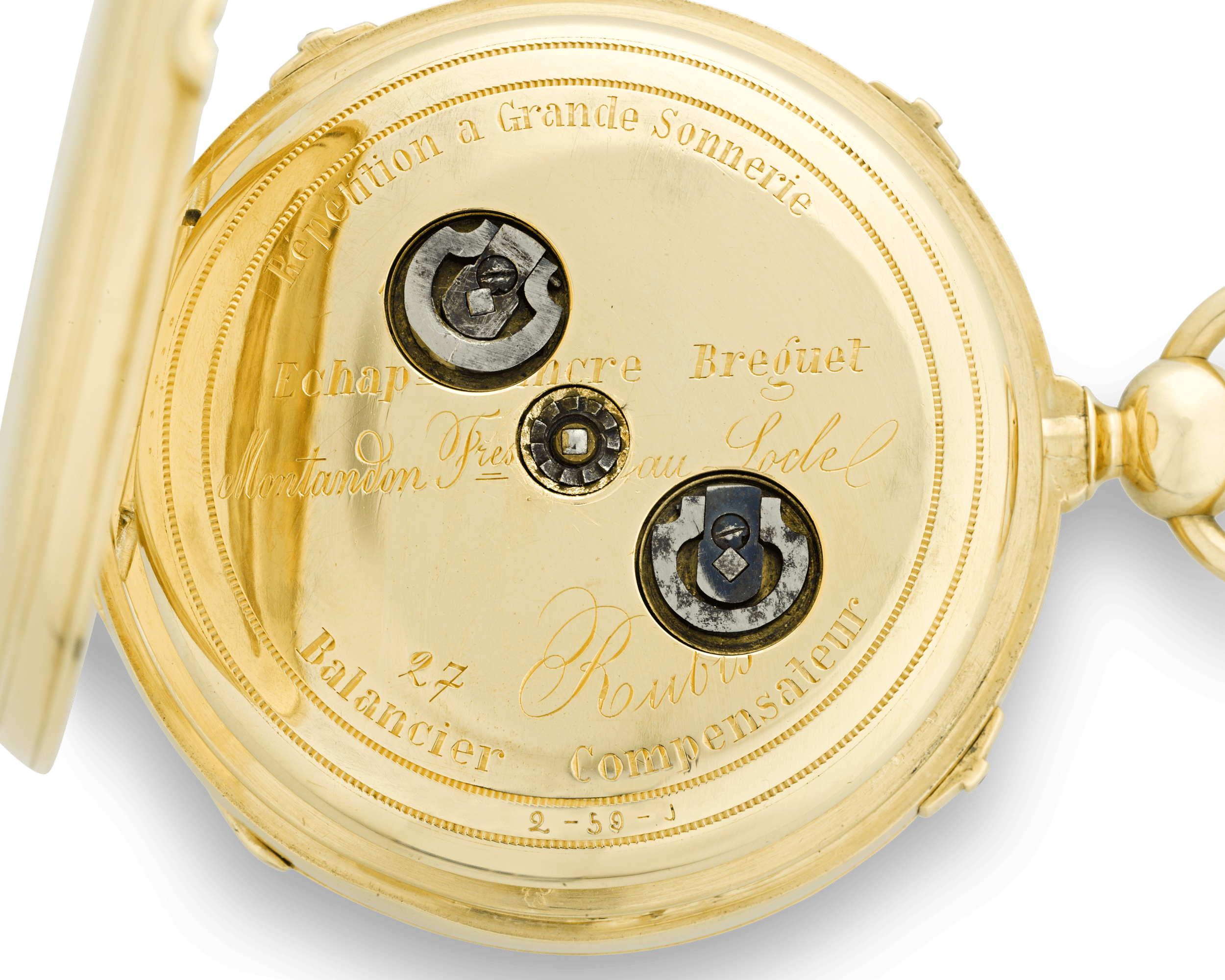 Grande Sonnerie Pocket Watch by Montandon