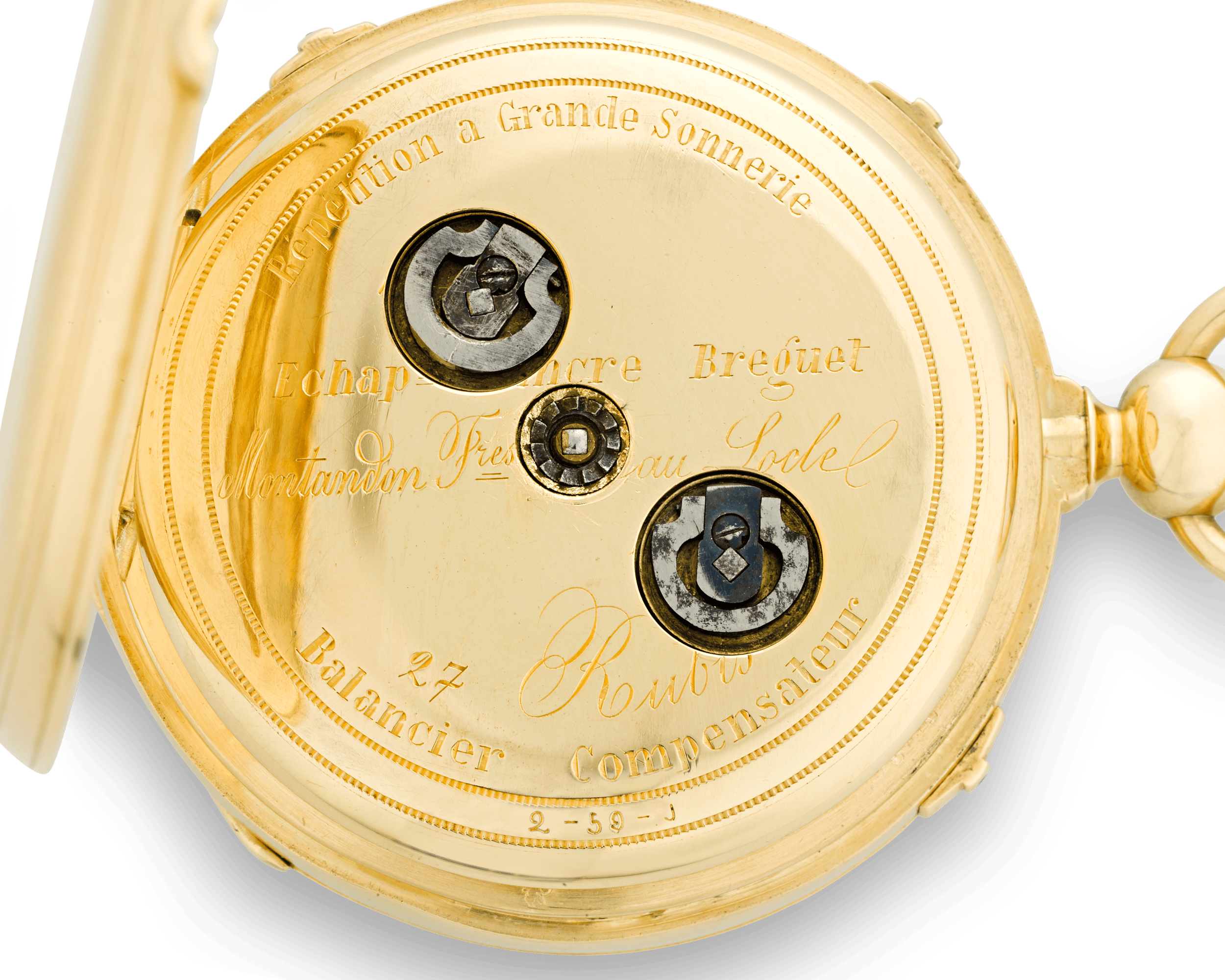 Grande Sonnerie Pocket Watch by Montandon