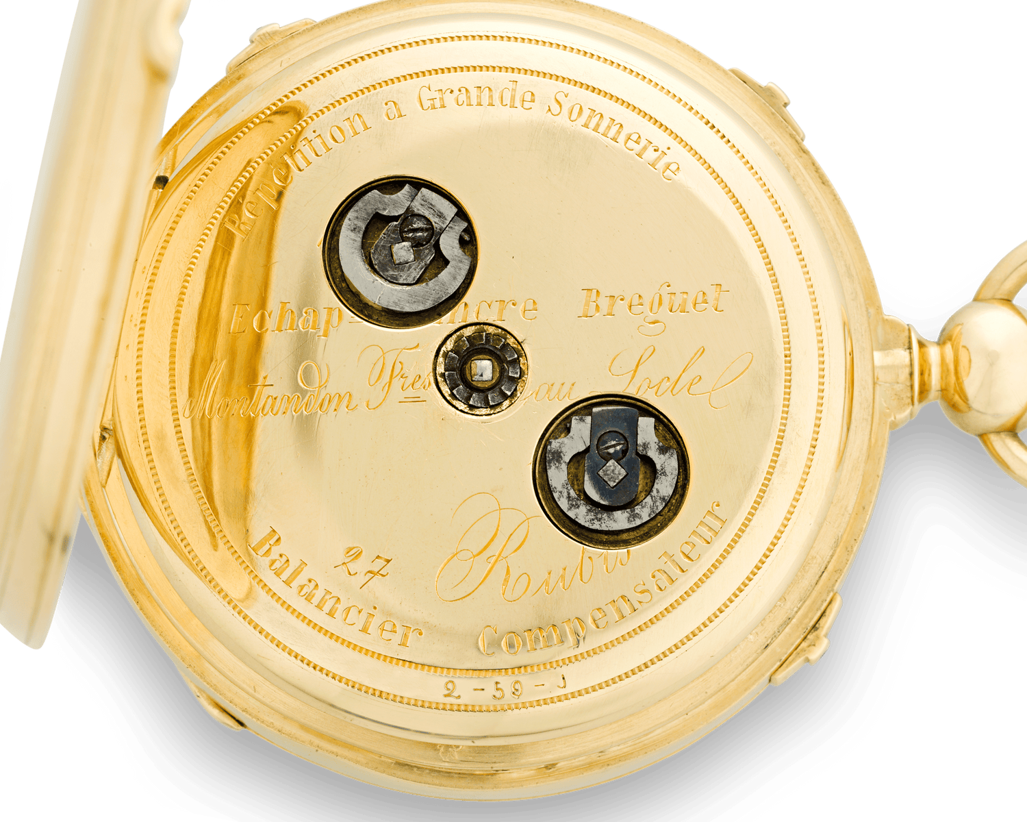 Grande Sonnerie Pocket Watch by Montandon