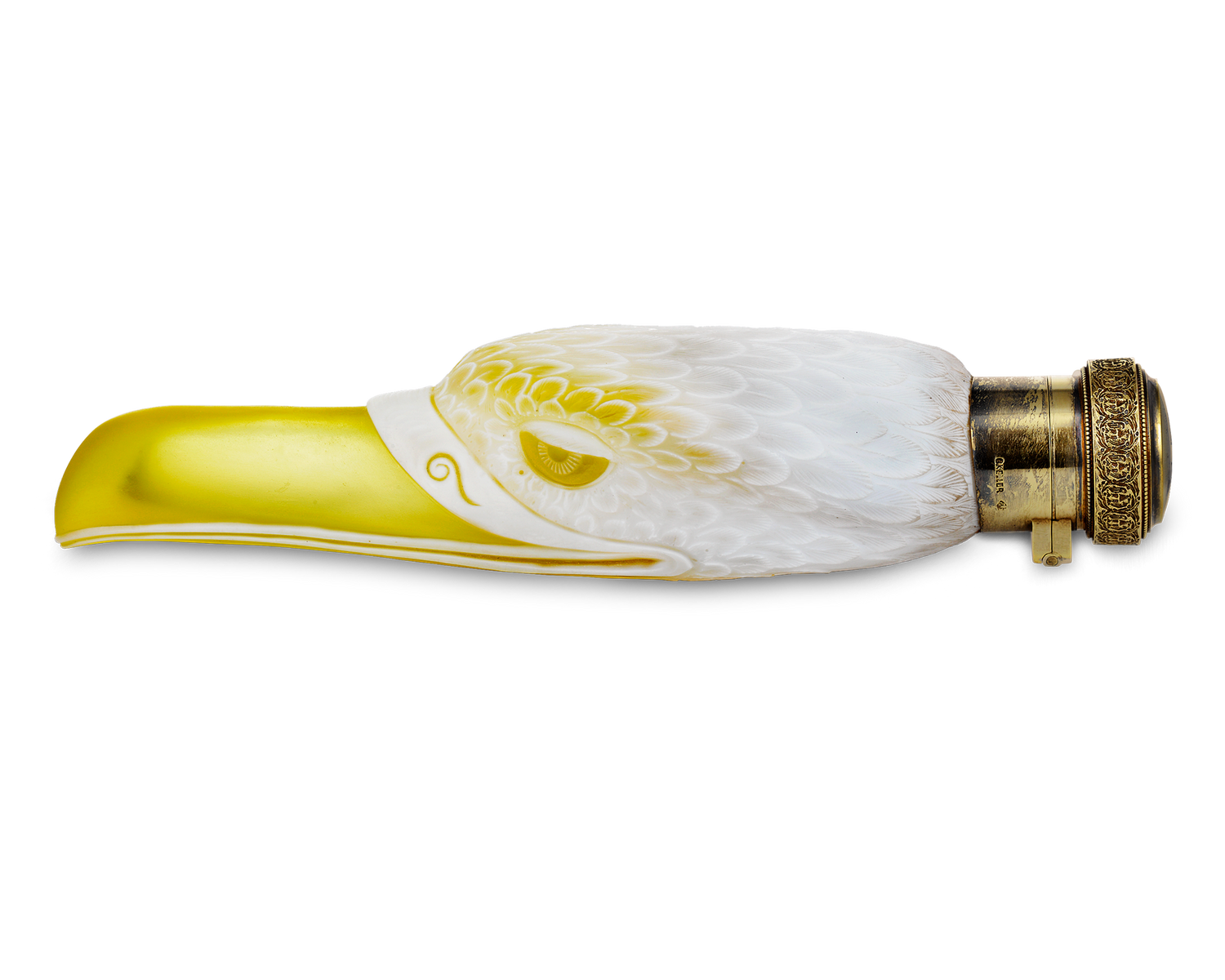 Albatross Cameo Glass Perfume by Thomas Webb & Sons