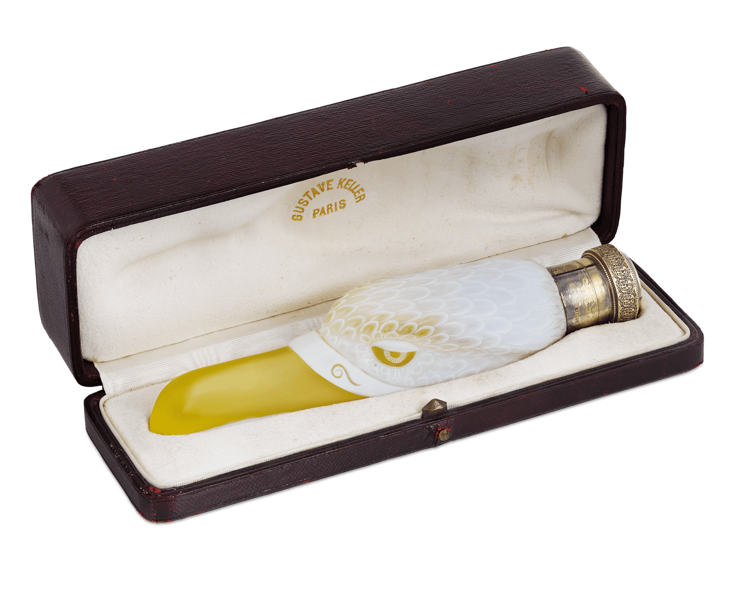 Albatross Cameo Glass Perfume by Thomas Webb & Sons