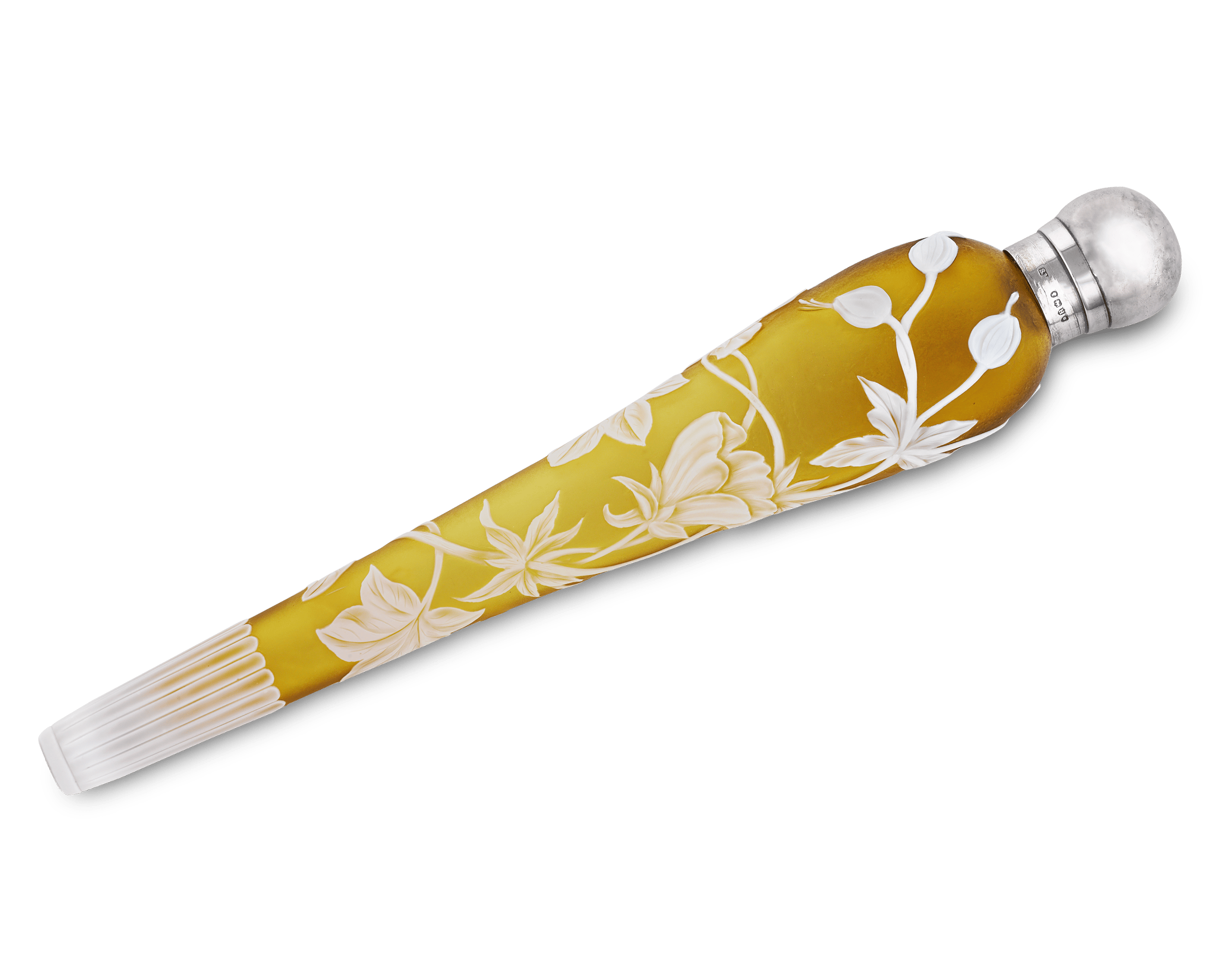 Cameo Glass Perfume Bottle by Thomas Webb & Sons