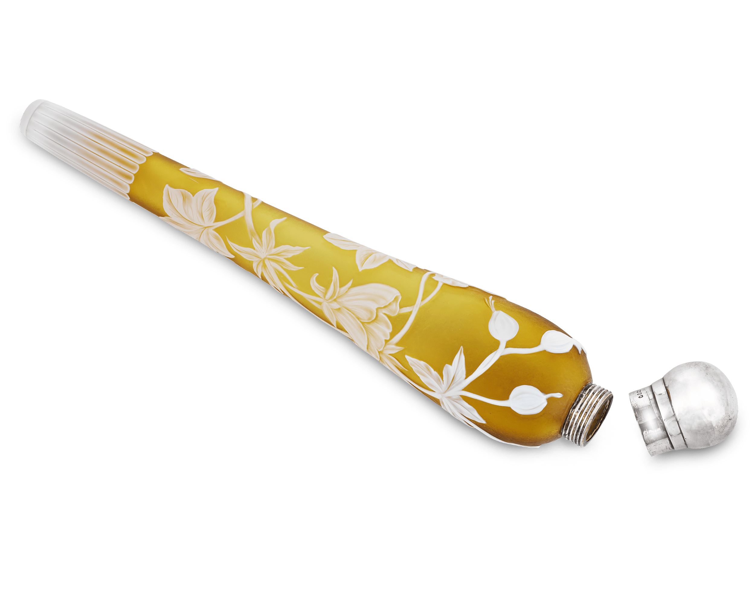 Cameo Glass Perfume Bottle by Thomas Webb & Sons