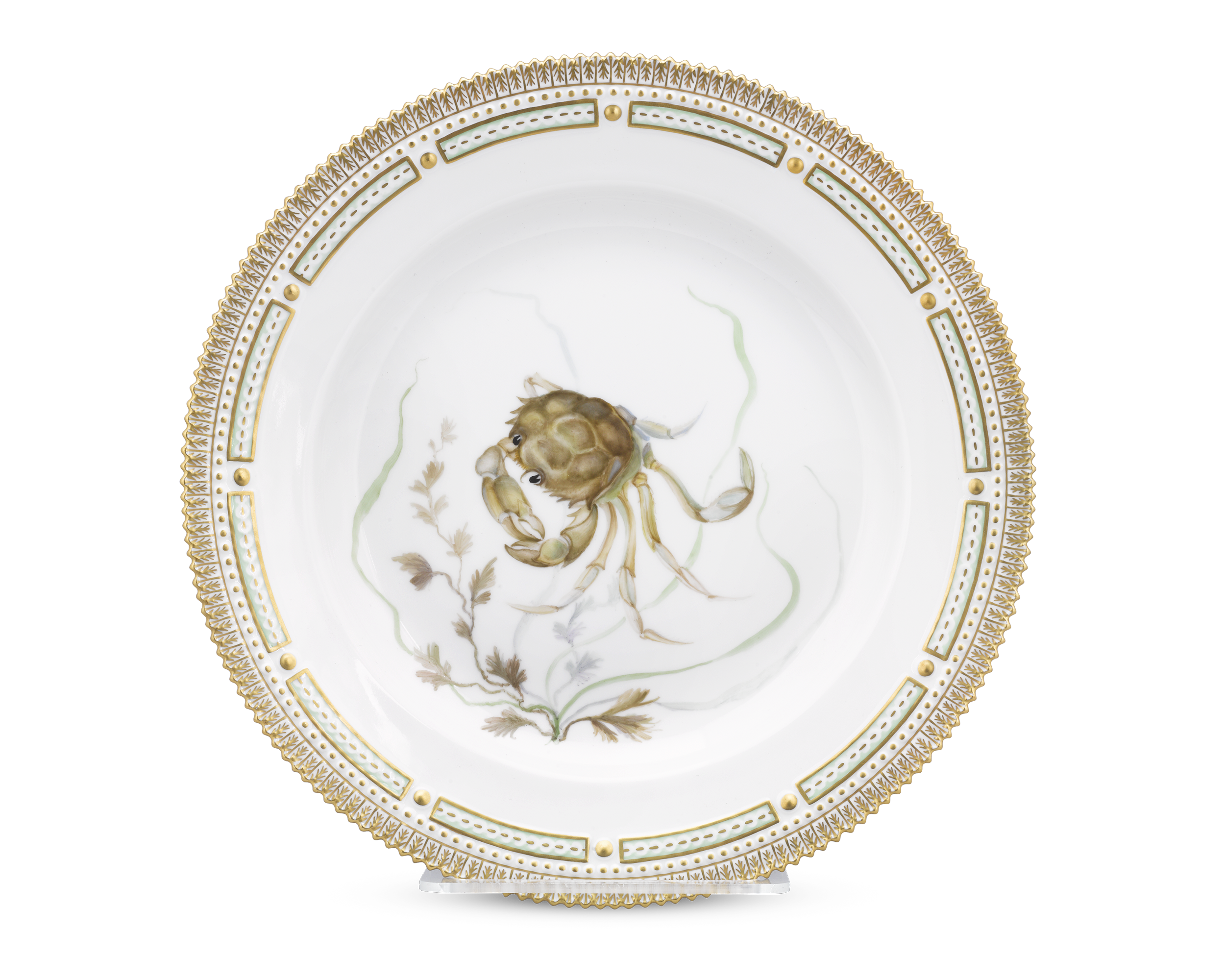 Royal Copenhagen Flora Danica Crustacean Plate