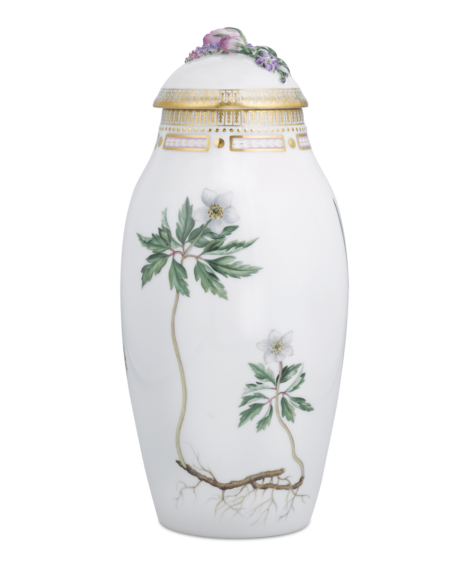 Flora Danica Lidded Ginger Jar by Royal Copenhagen