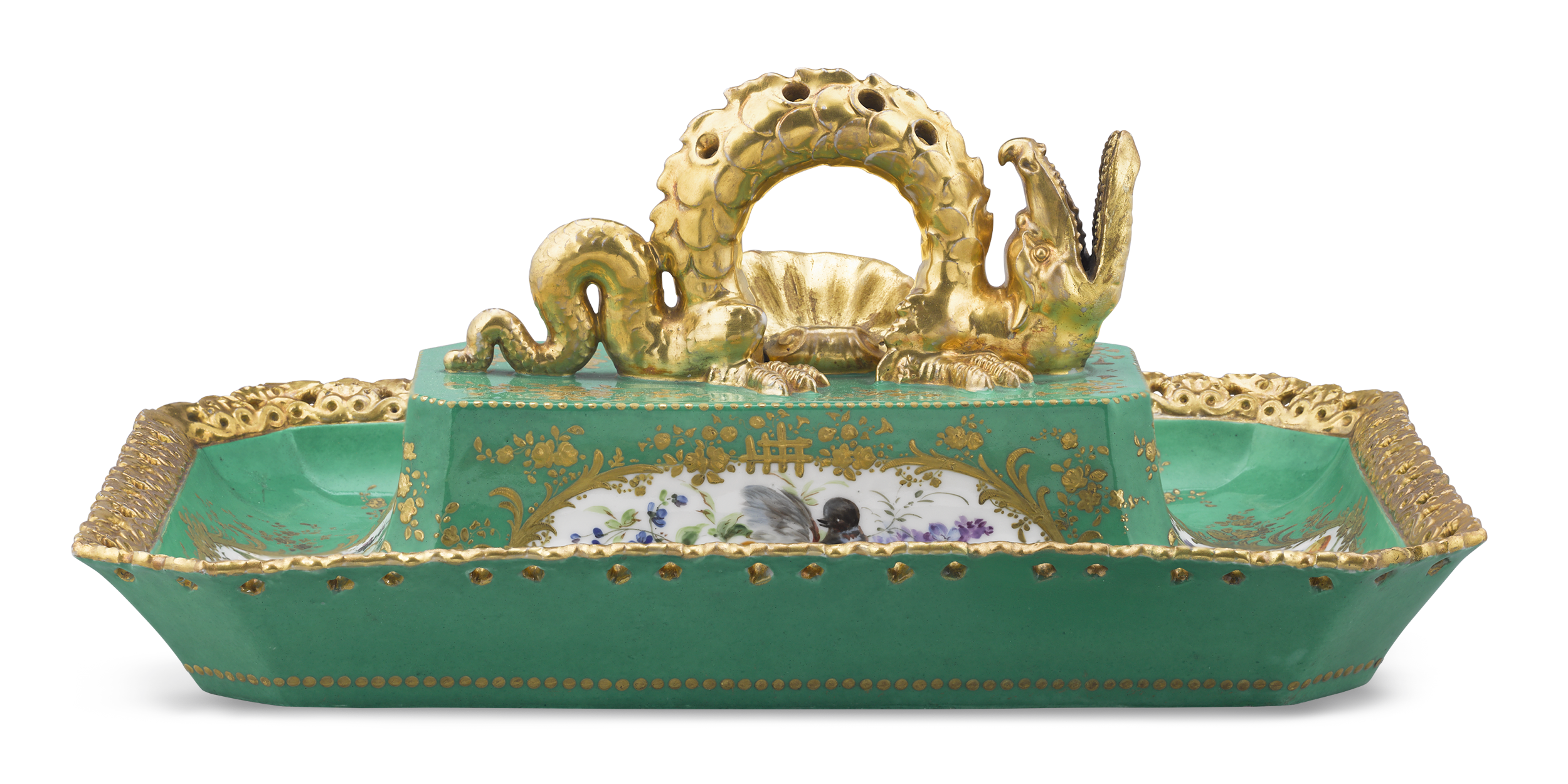 Jacob Petit Porcelain Chinoiserie Tray