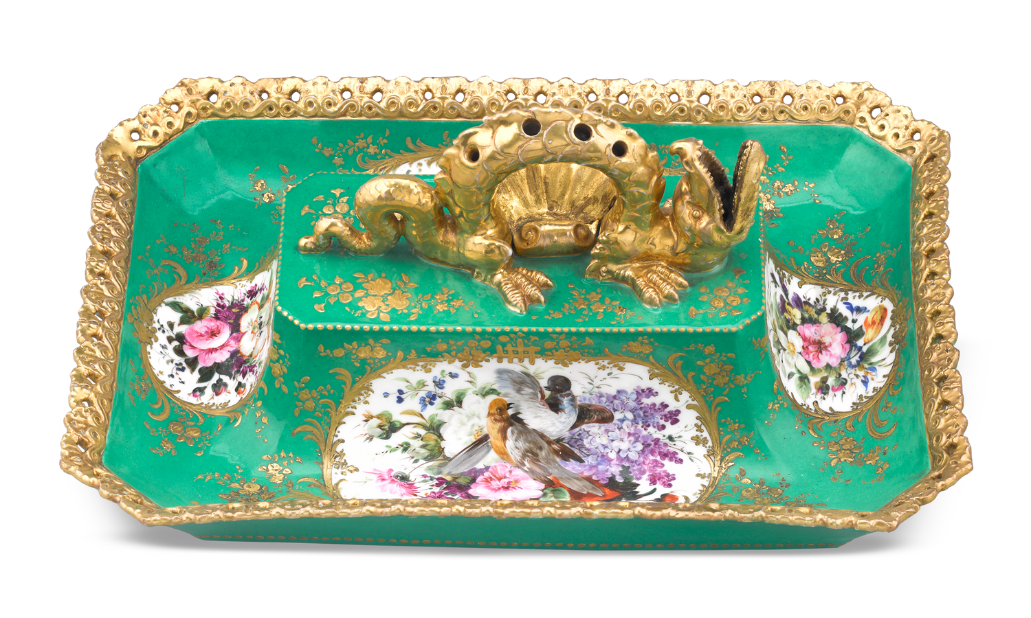 Jacob Petit Porcelain Chinoiserie Tray