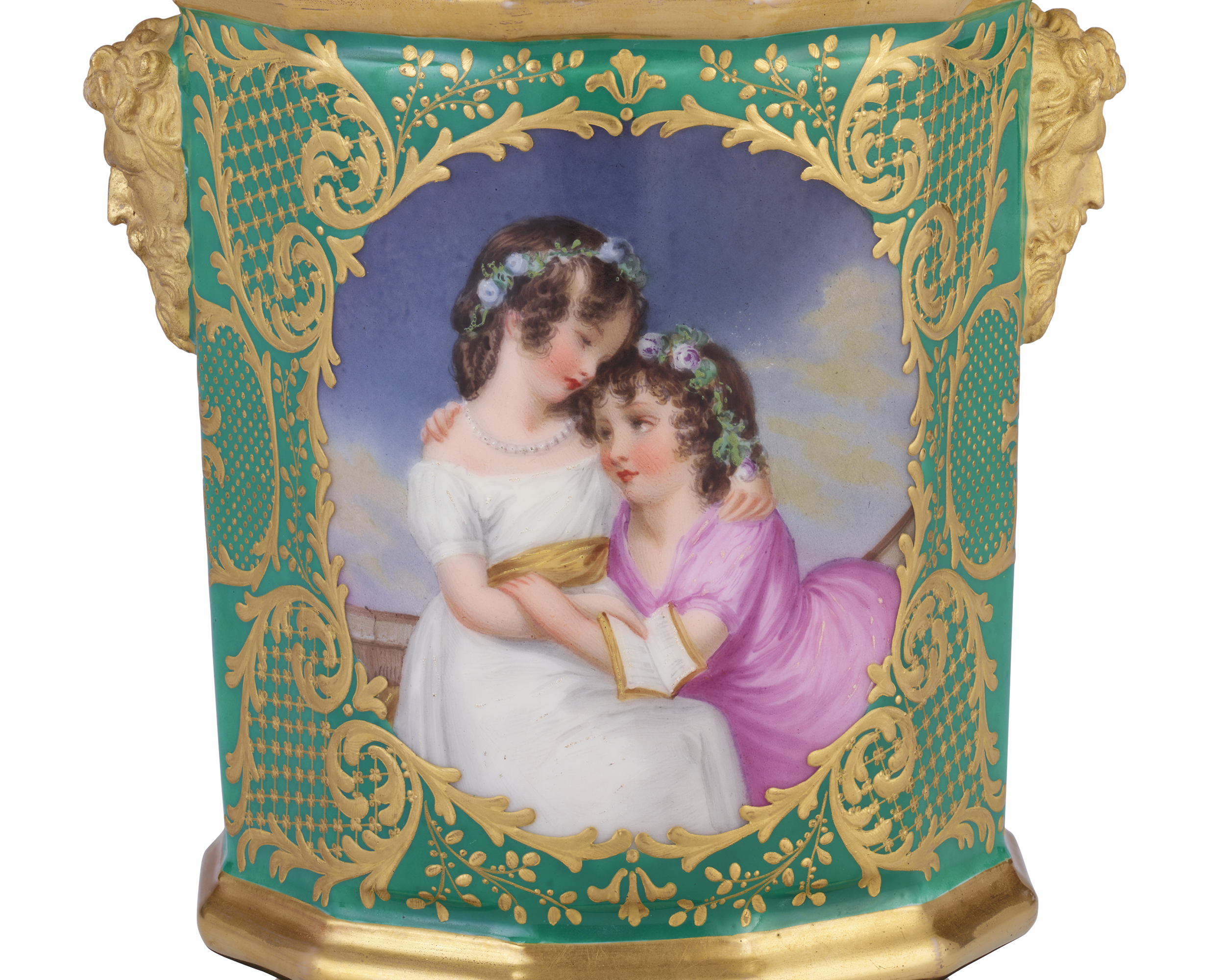 French Porcelain Potpourri Pots