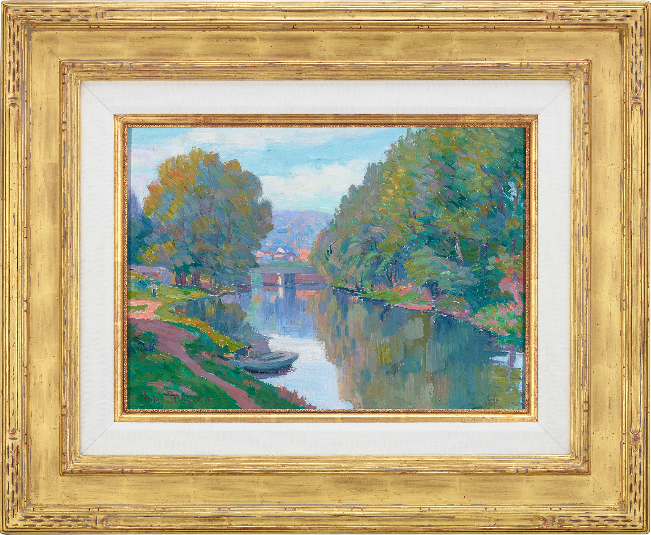 Bord de l'Oise by Hippolyte Petitjean