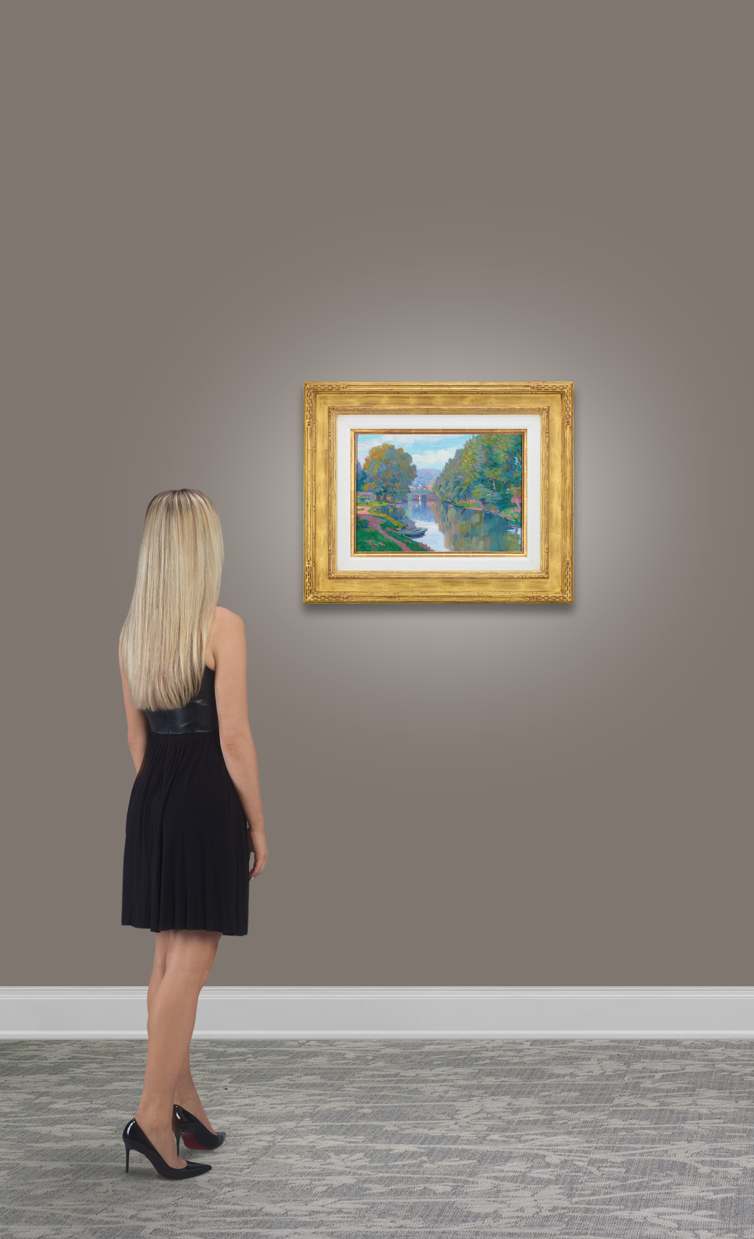 Bord de l'Oise by Hippolyte Petitjean