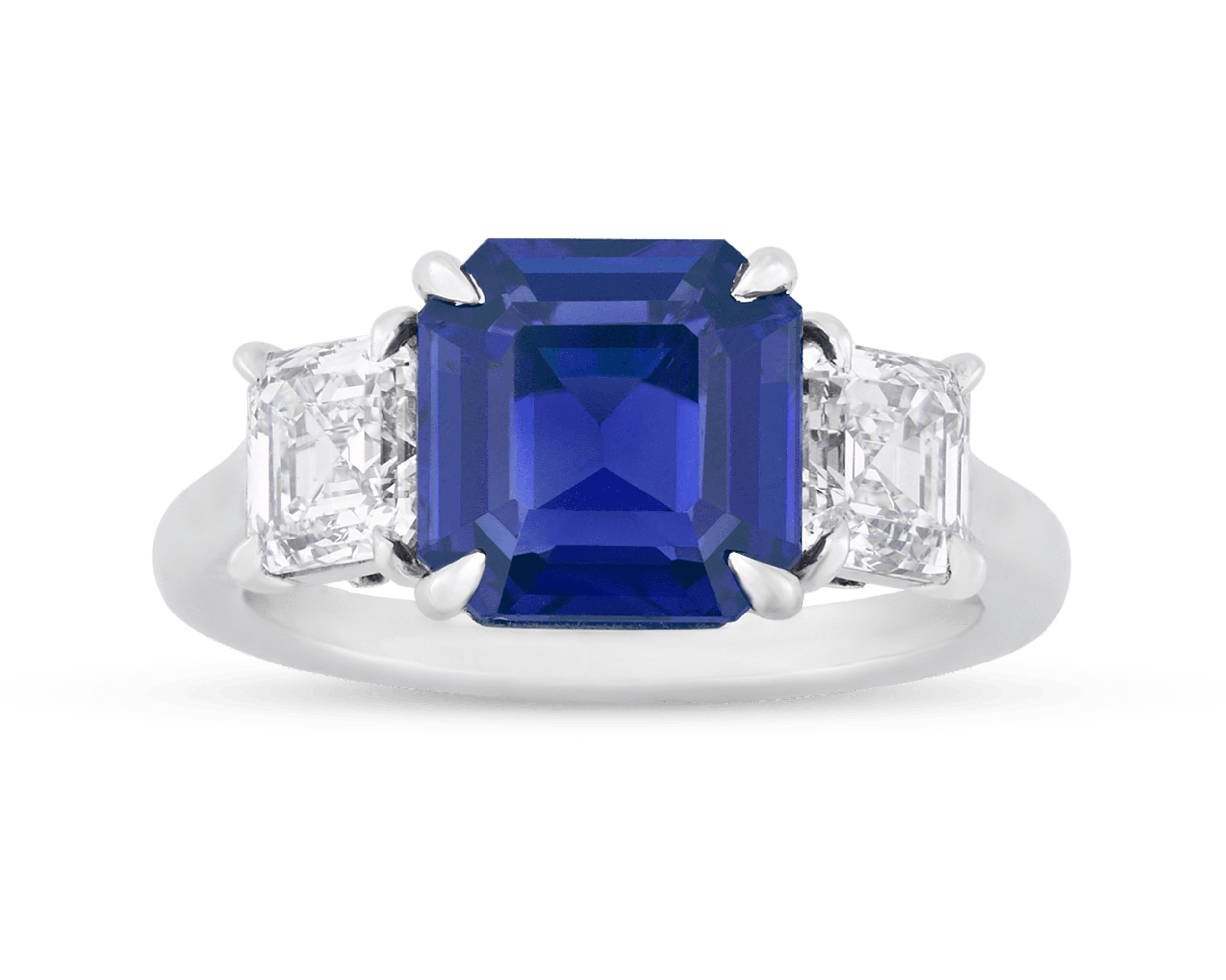 Tiffany & Co. 2.70 ct Unheated Kashmir Sapphire Ring — Enhoerning Jewelry