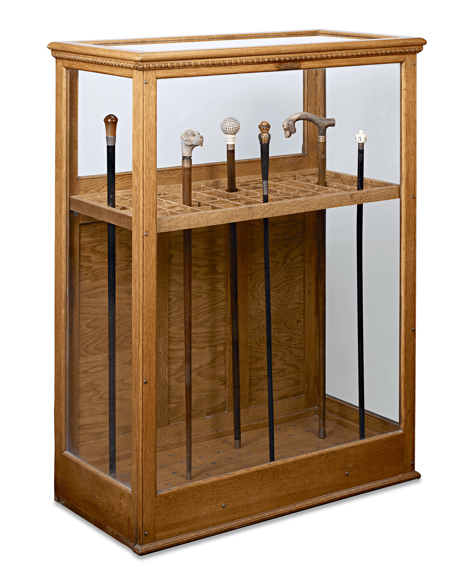 Walking Stick Display Cabinet