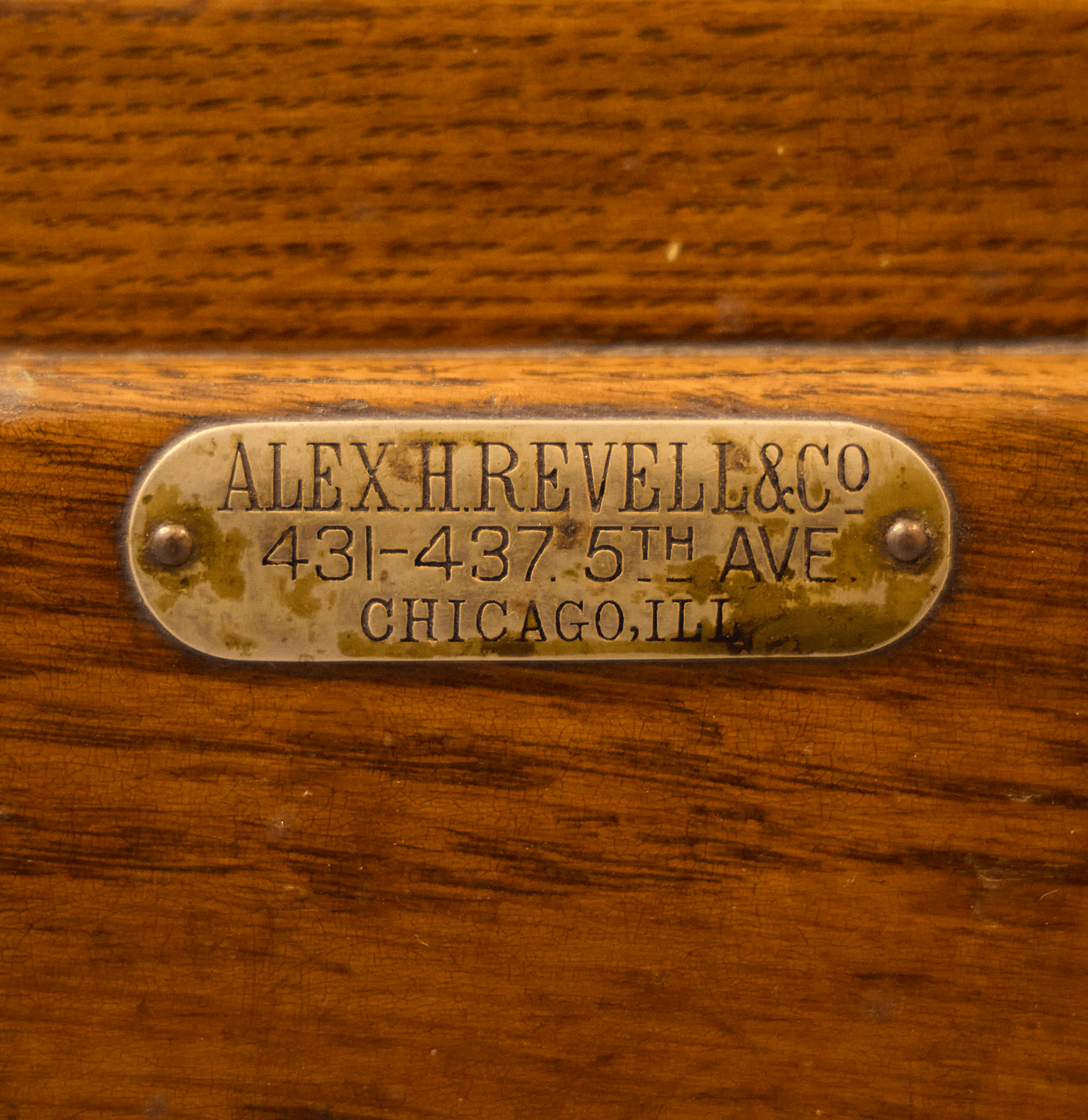 Cane Display Case by Alexander H. Revell & Co.