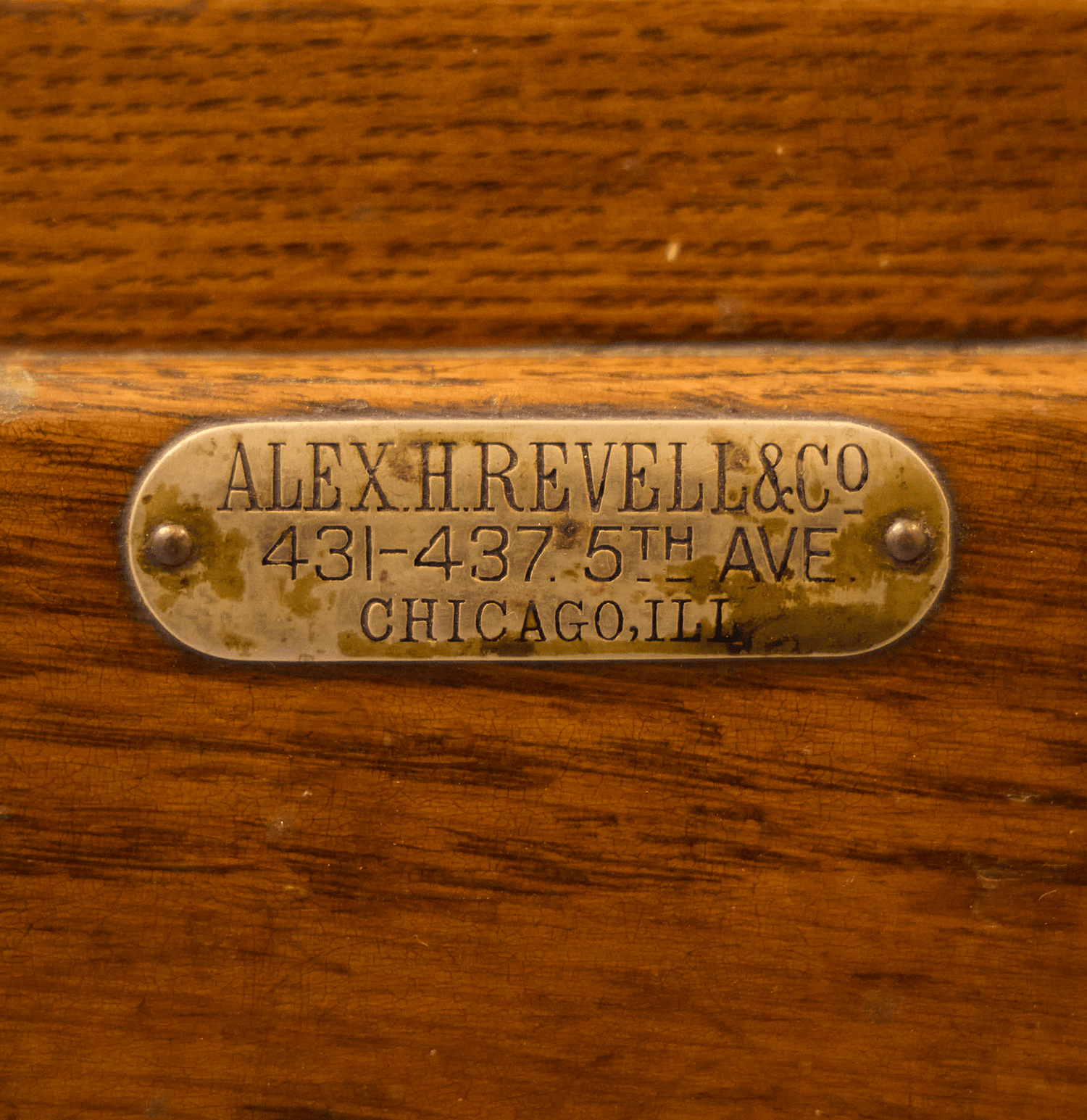 Cane Display Case by Alexander H. Revell & Co.