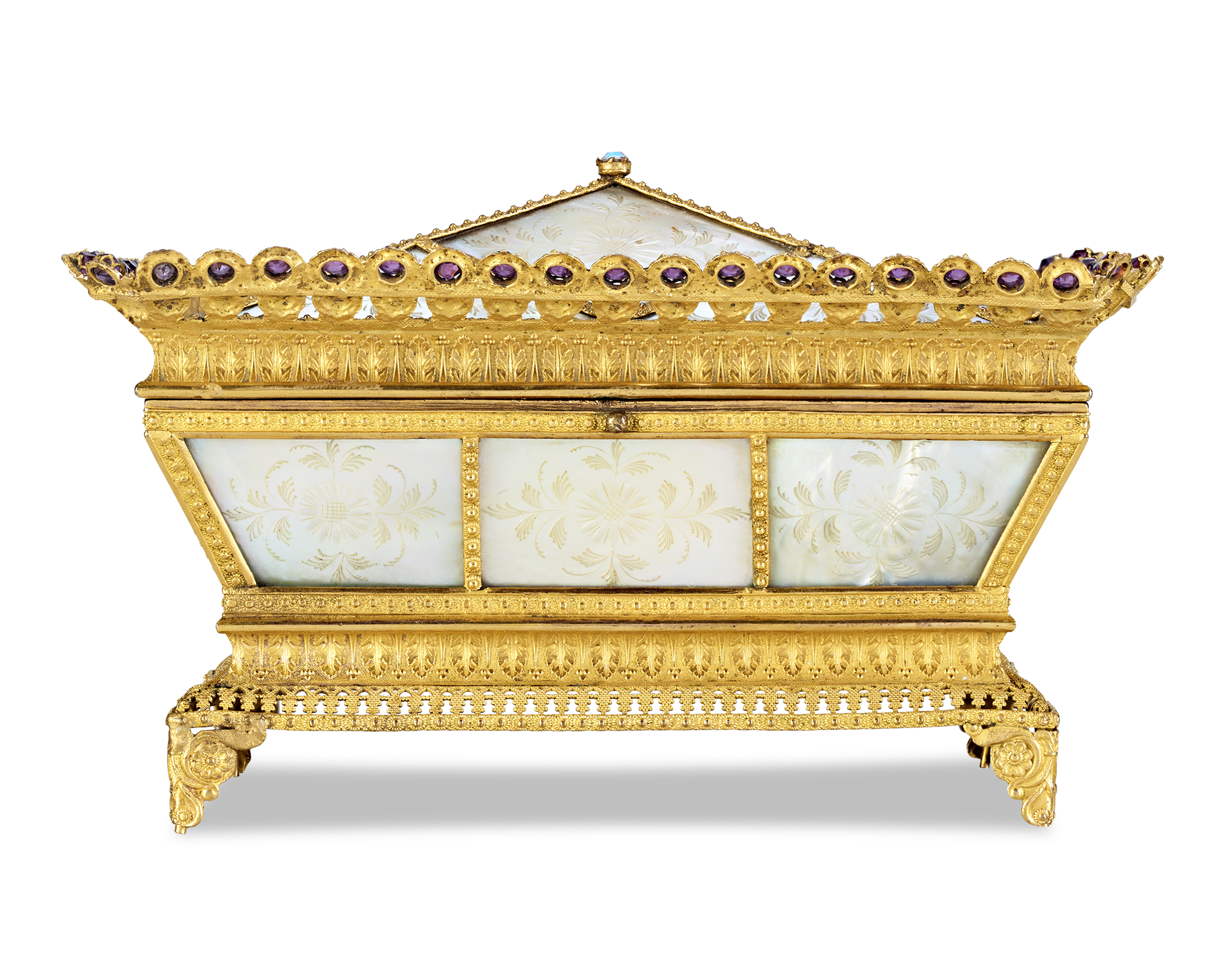 Mother-of-Pearl Sewing Nécessaire