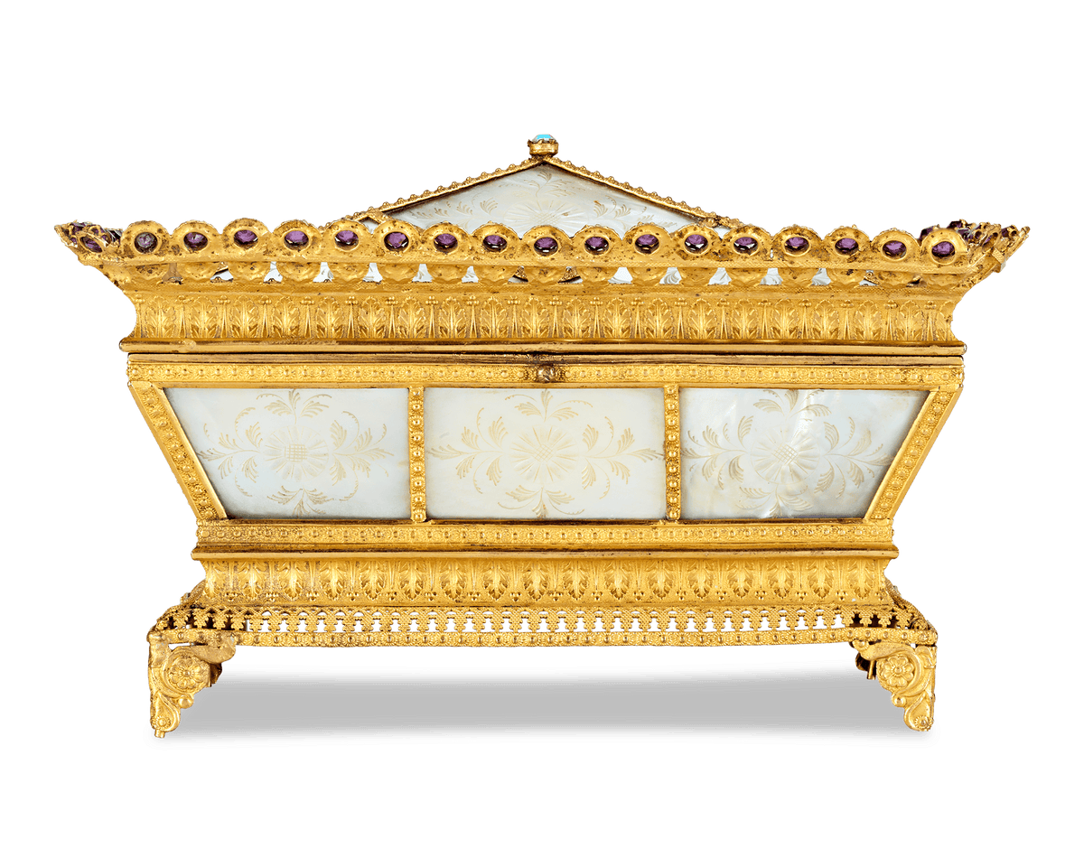 Mother-of-Pearl Sewing Nécessaire