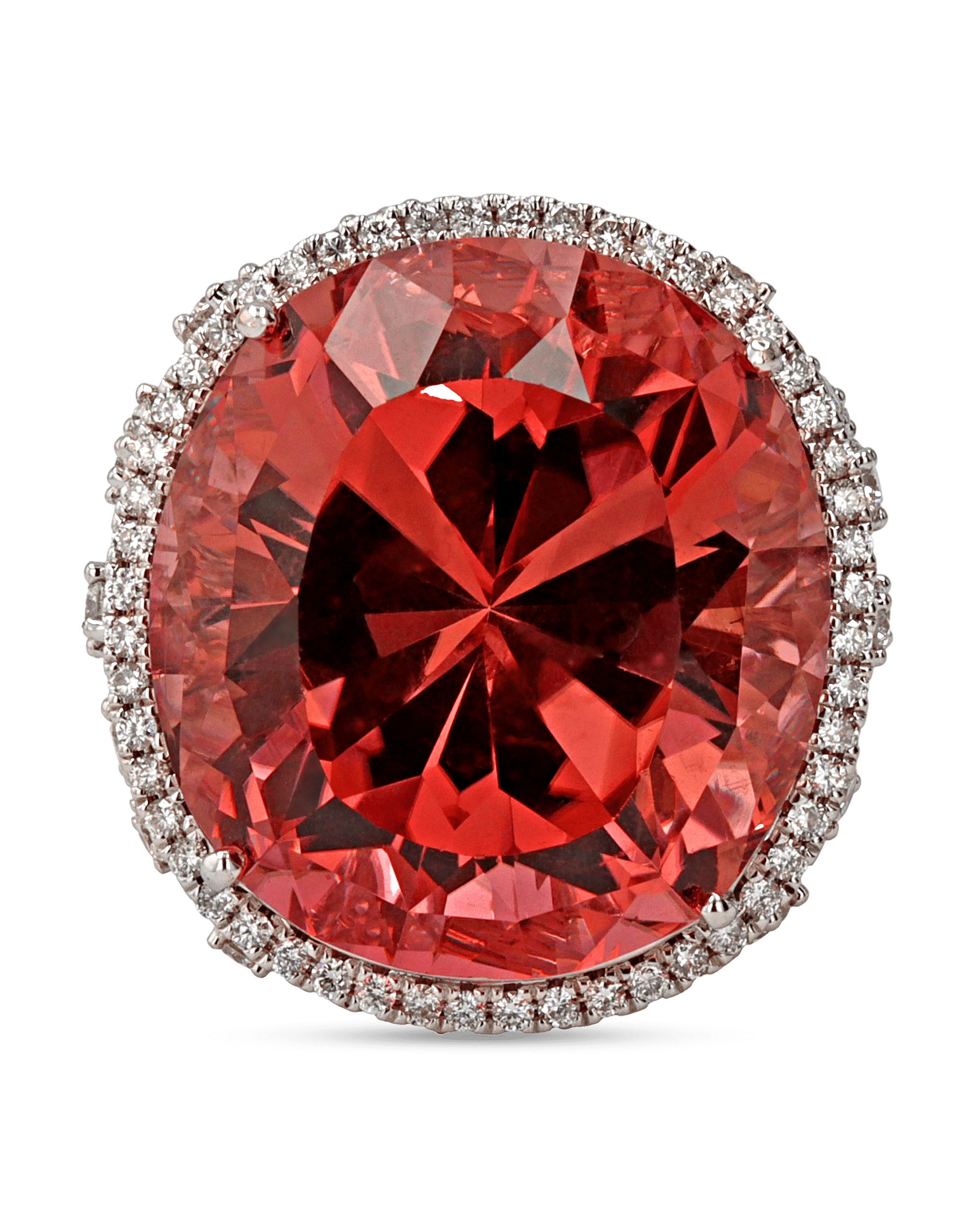 Cushion-Cut Tourmaline Ring, 54.89 Carats