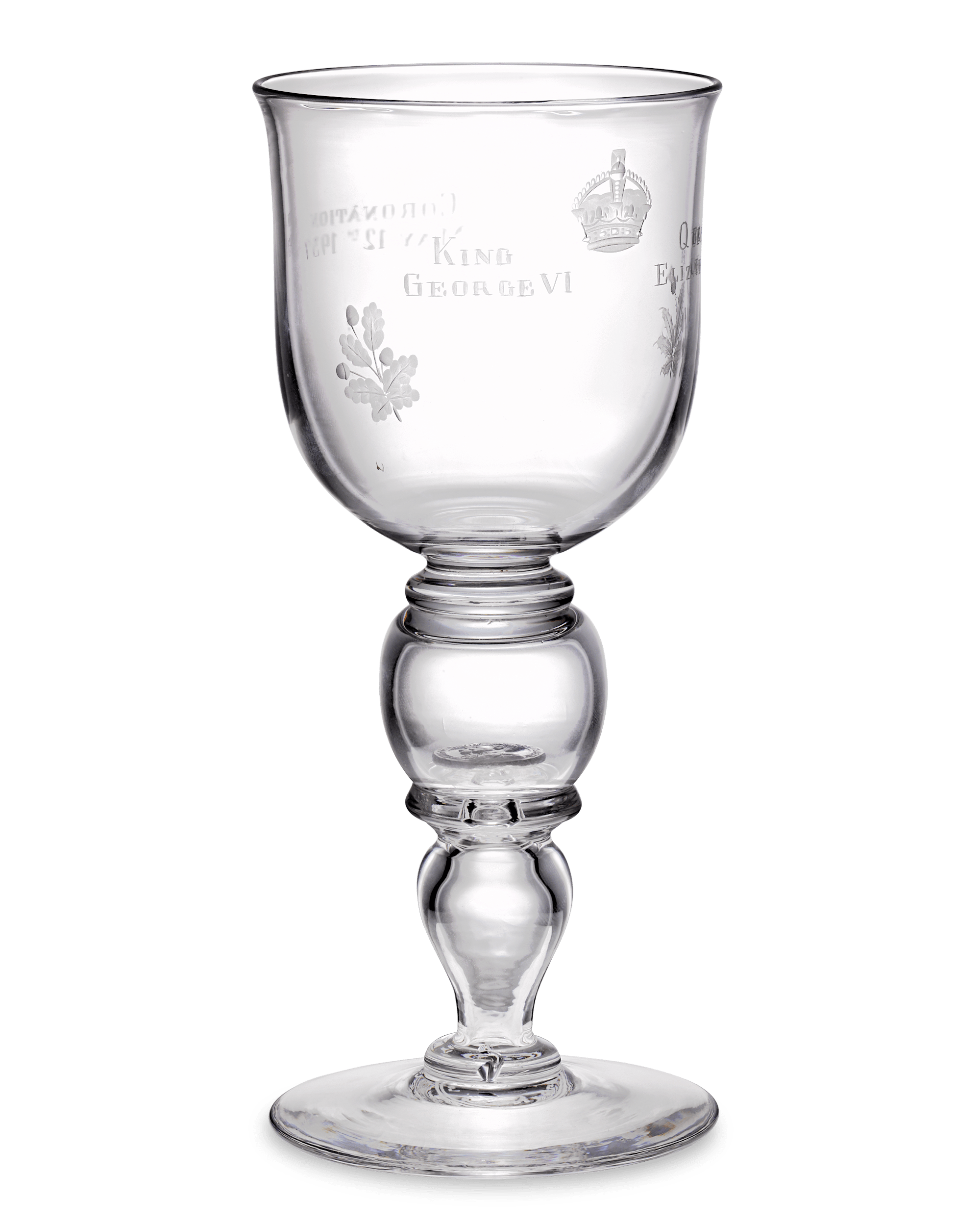 George VI Coin Coronation Goblet | M.S. Rau