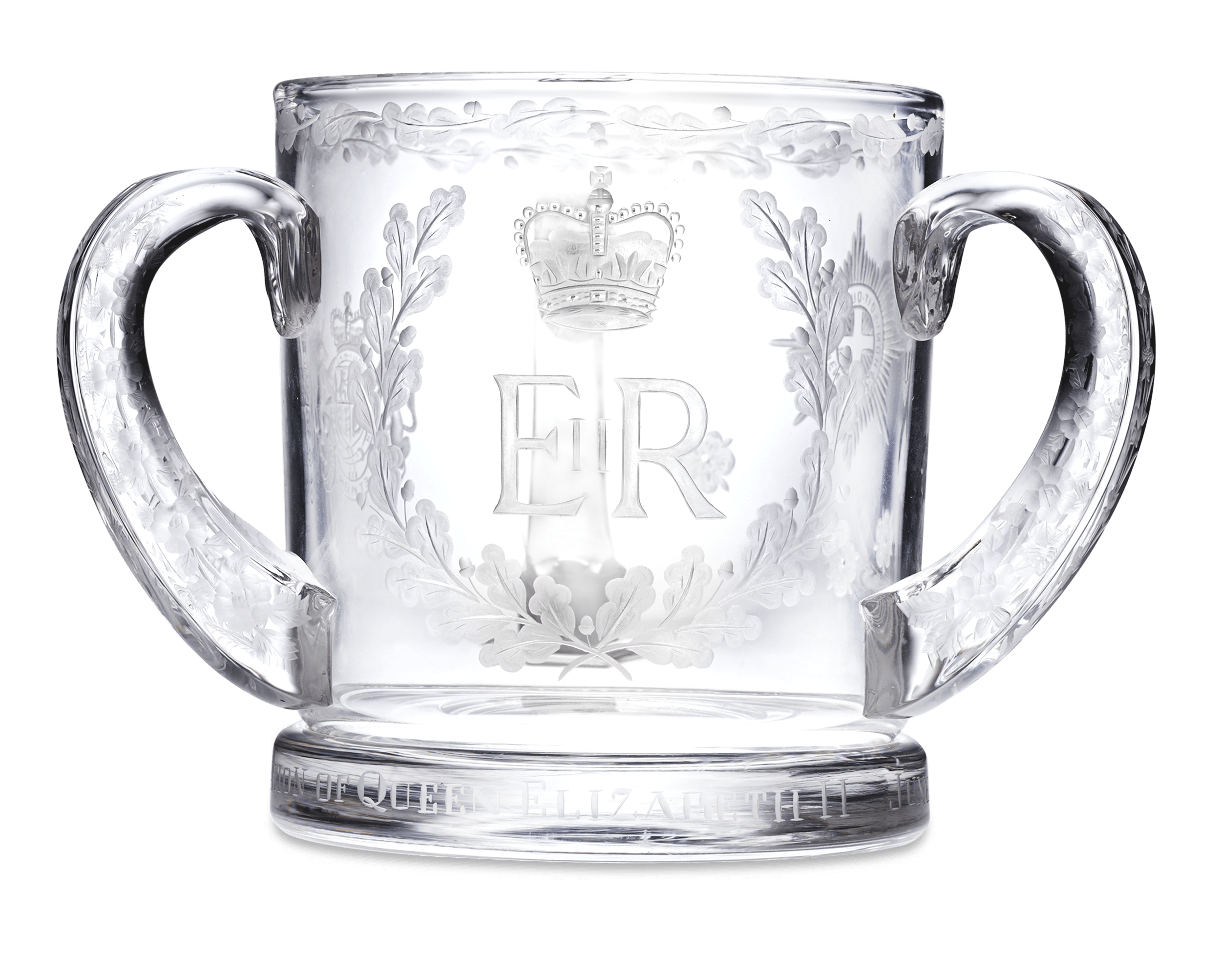 Elizabeth II Commemorative Coronation Tyg