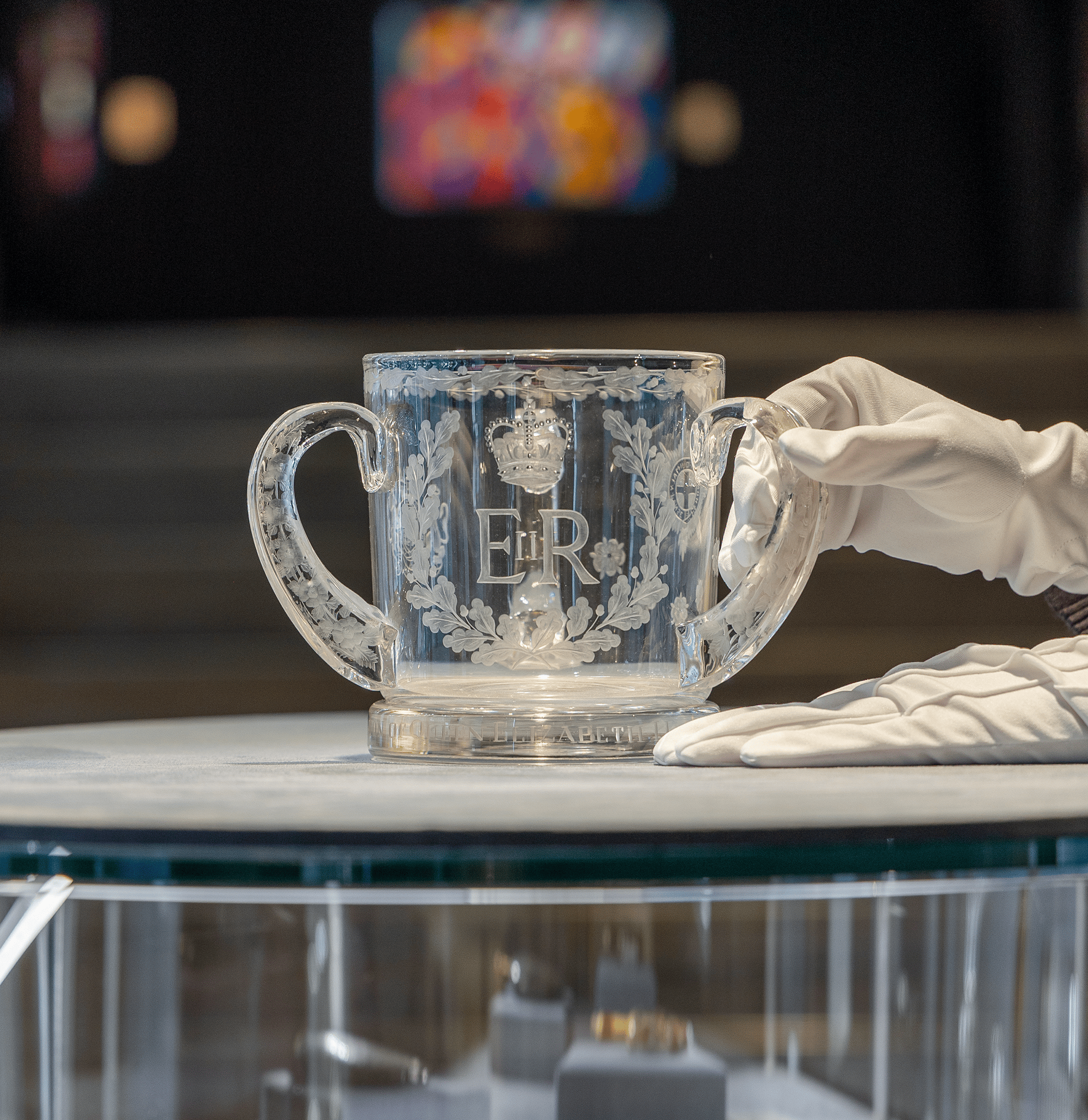Elizabeth II Commemorative Coronation Tyg