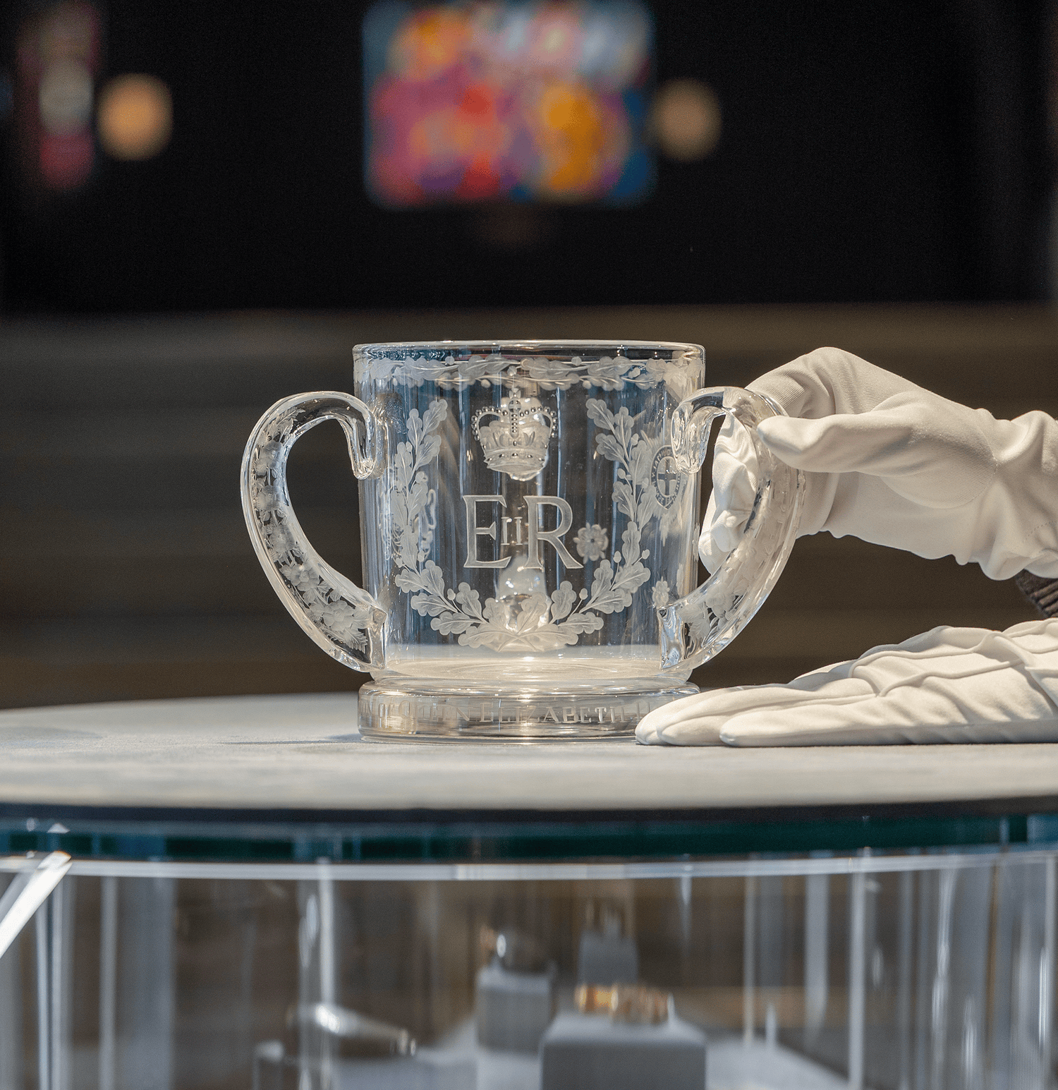 Elizabeth II Commemorative Coronation Tyg