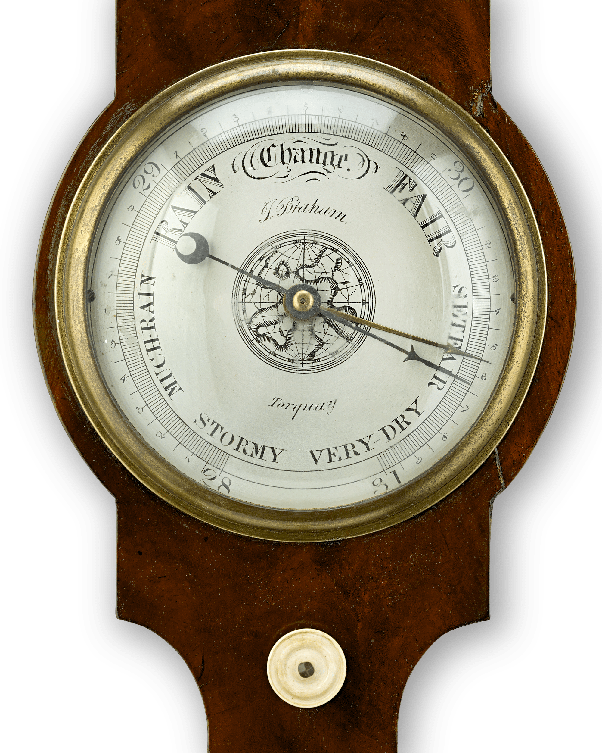 Wheel Barometer by James Braham