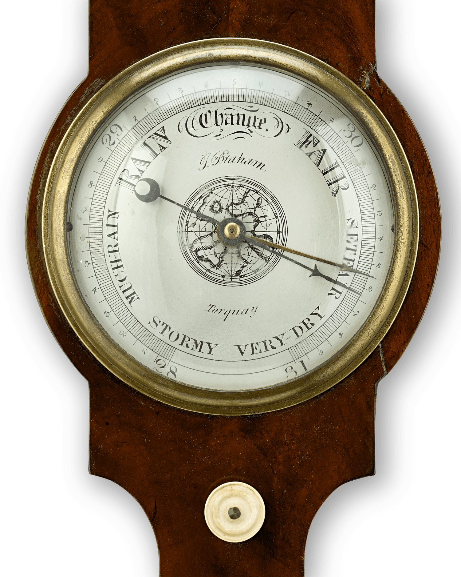 Wheel Barometer by James Braham