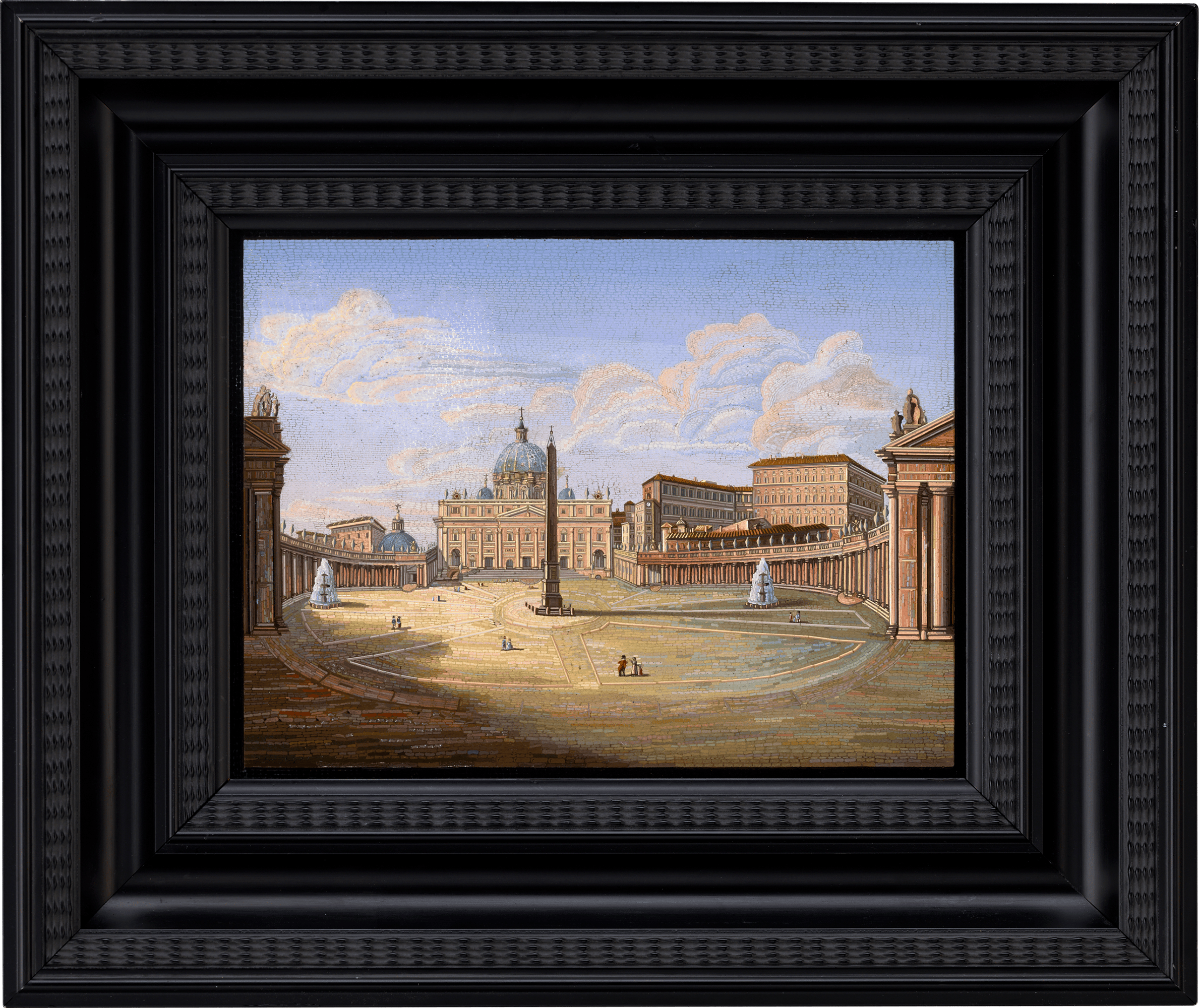 St. Peter's Square Italian Micromosaic