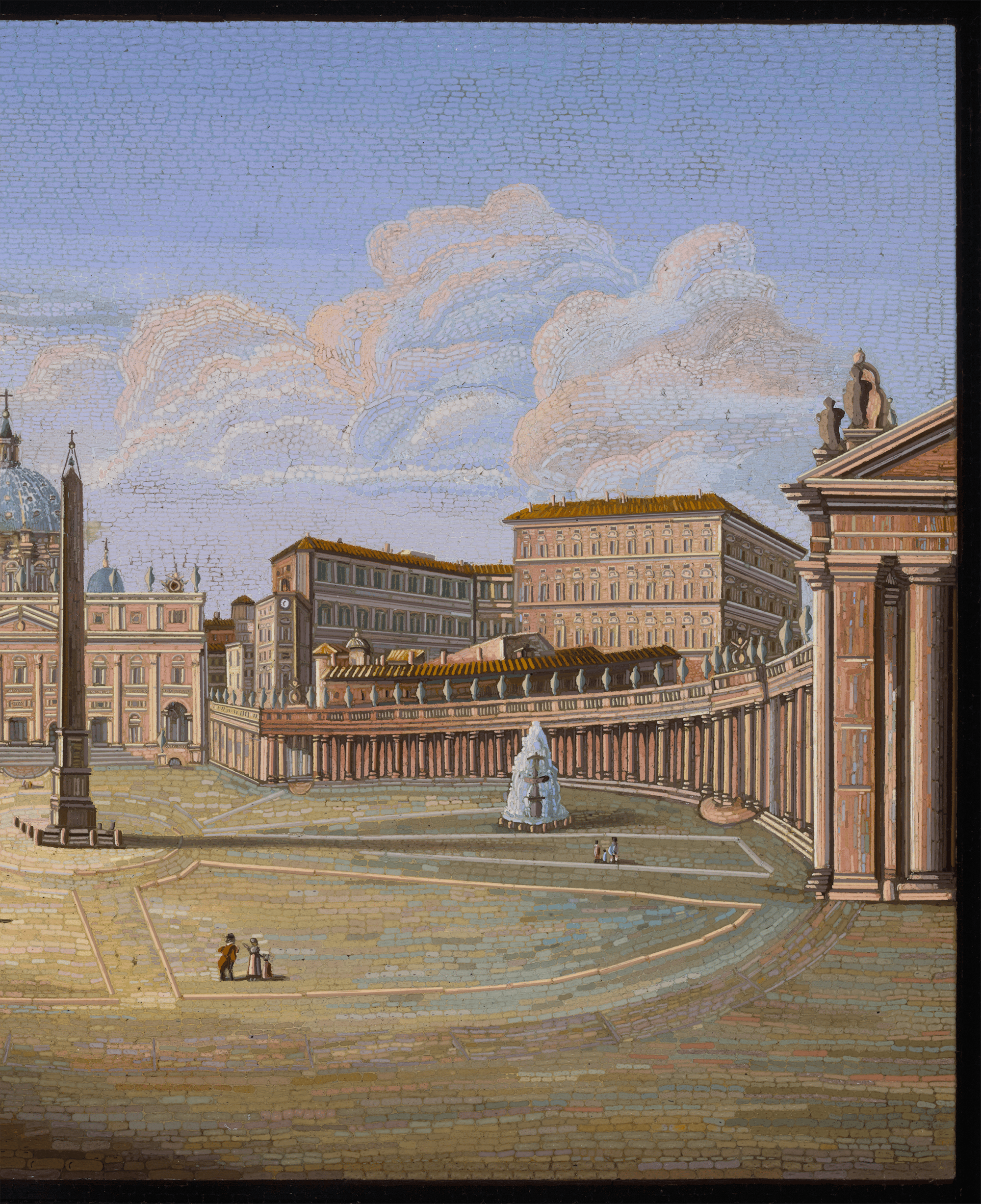 St. Peter's Square Italian Micromosaic