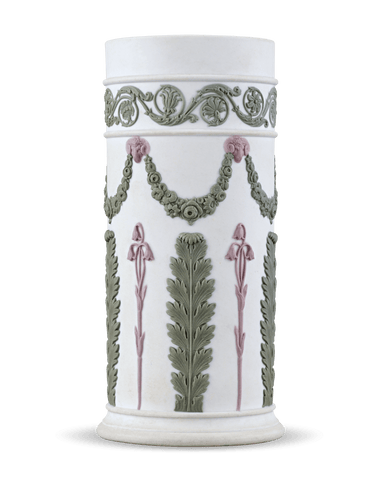 Wedgwood Tri-color Jasperware Spill Vase