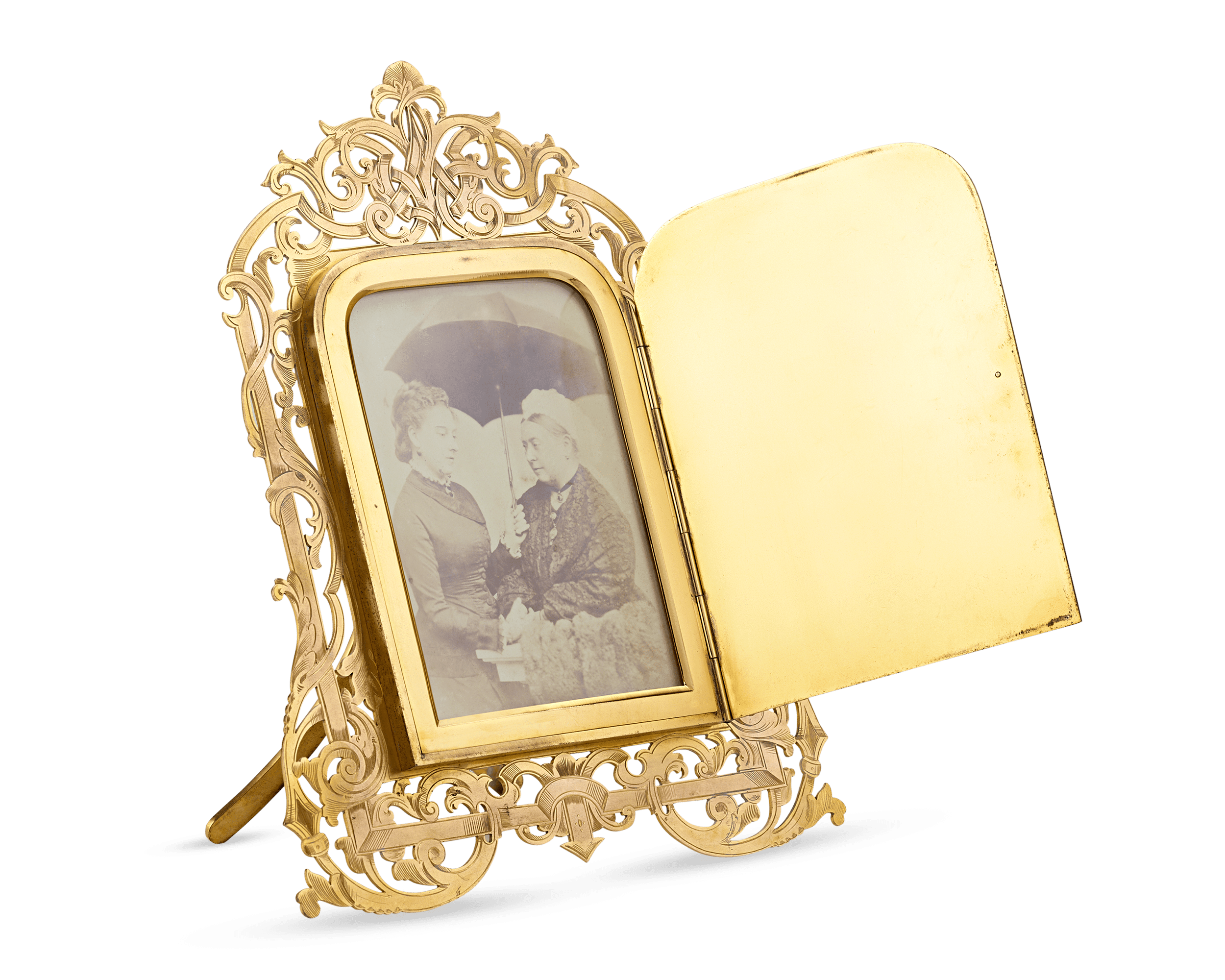 Framed Wedgwood Plaque with Royal Photograph