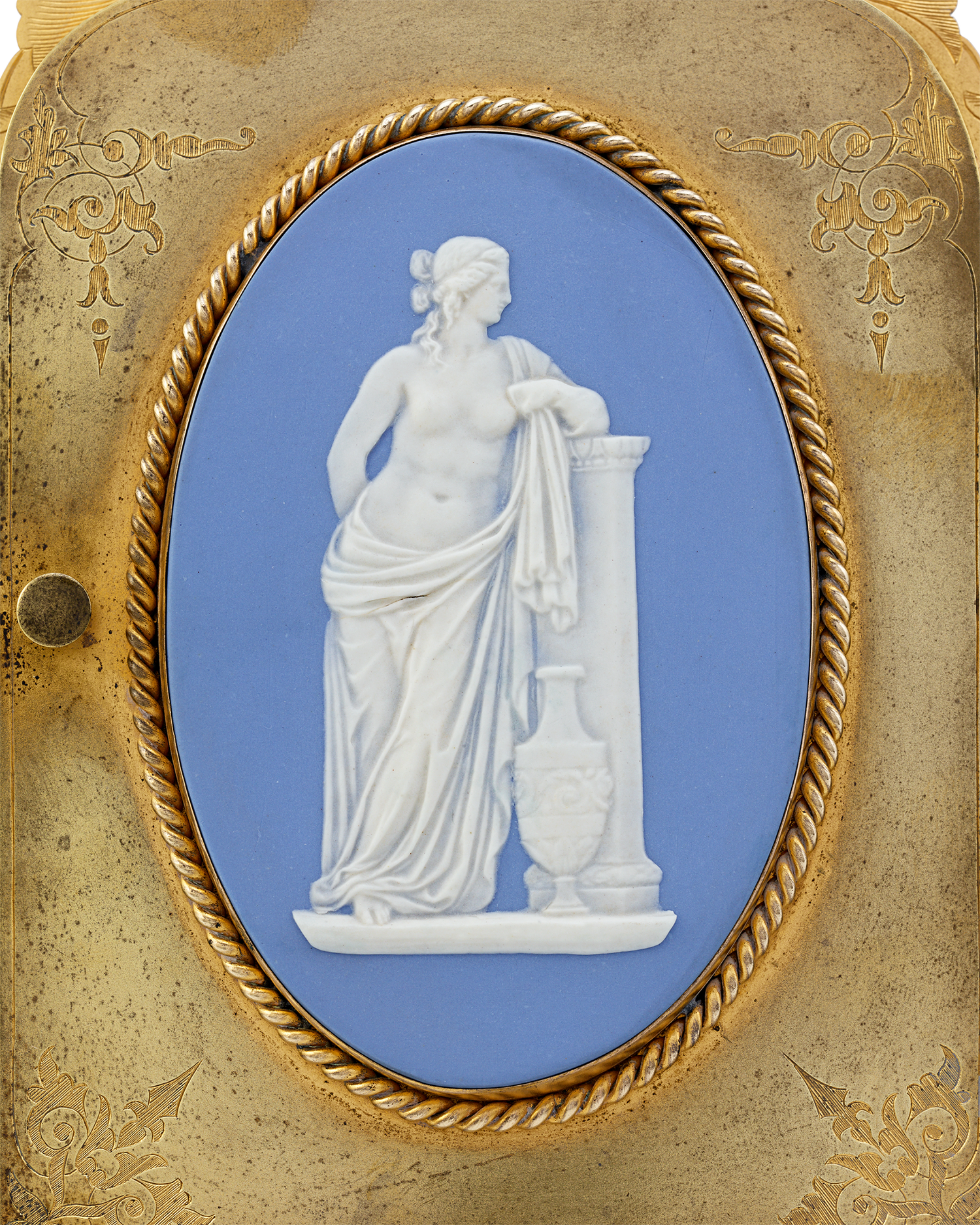 Framed Wedgwood Plaque with Royal Photograph