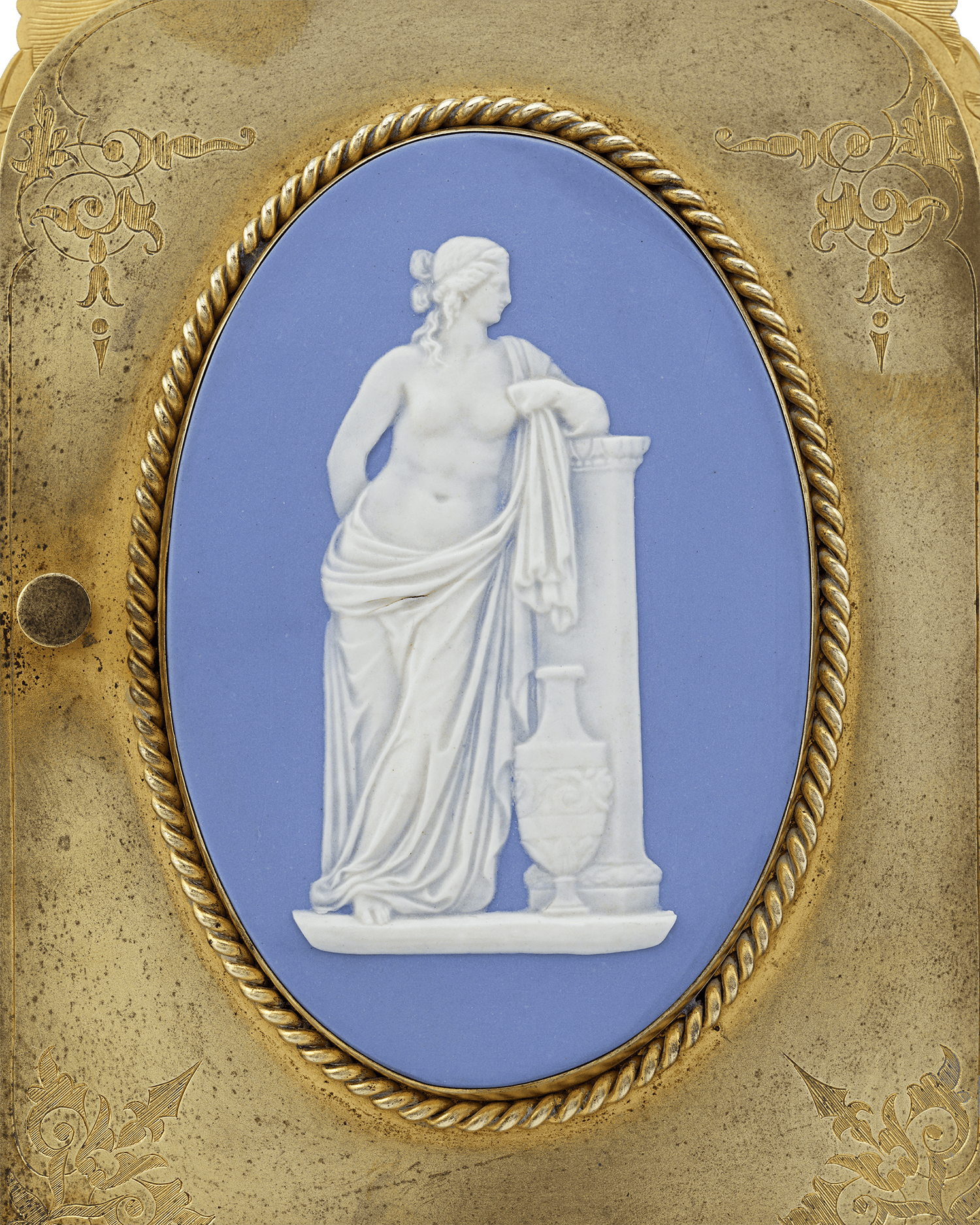 Framed Wedgwood Plaque with Royal Photograph