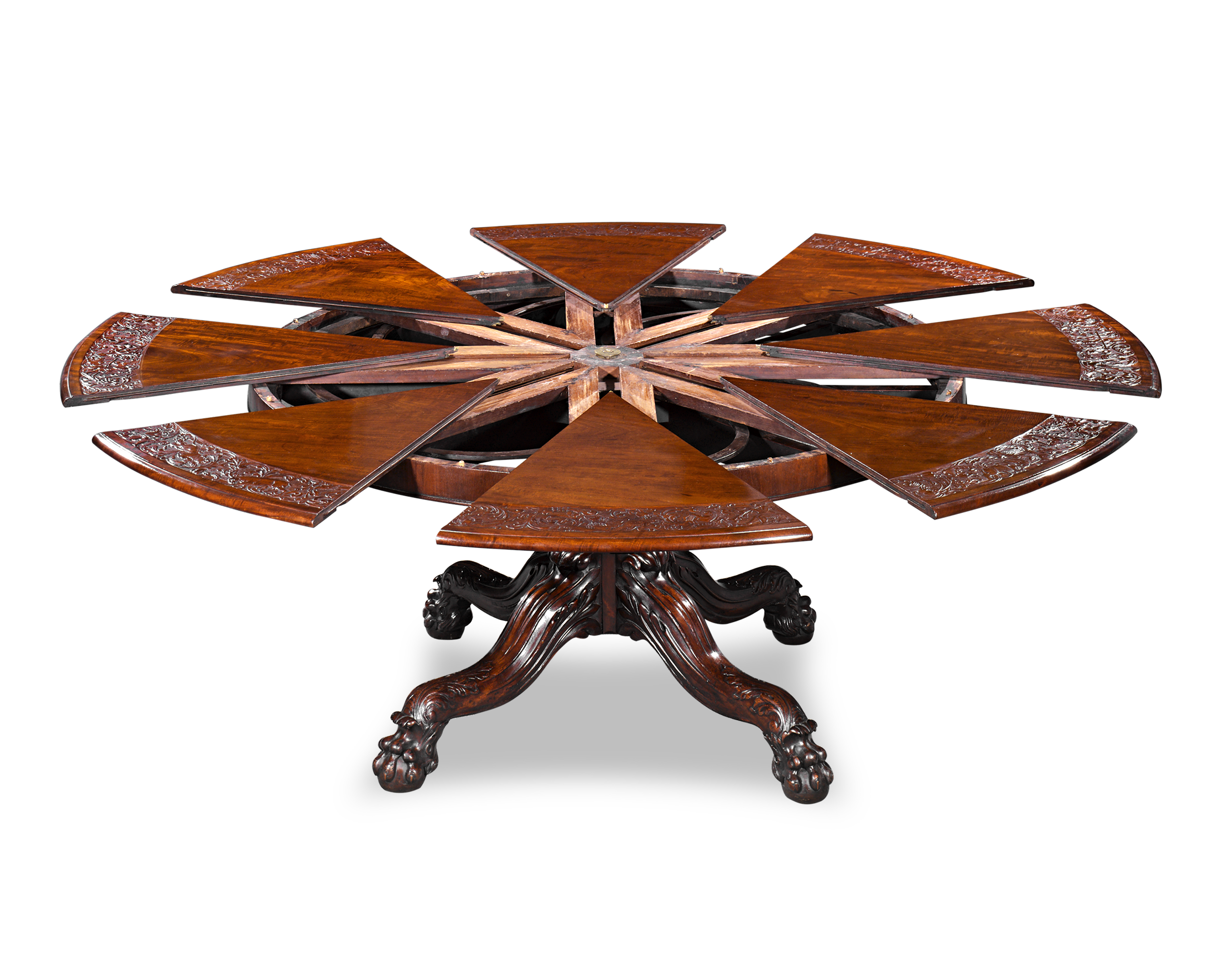 Expanding Jupe Dining Table by Johnstone and Jeanes